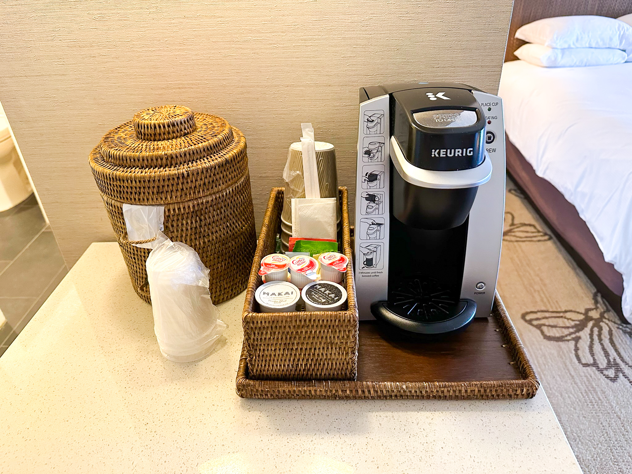 Hilton Waikoloa Village coffee maker