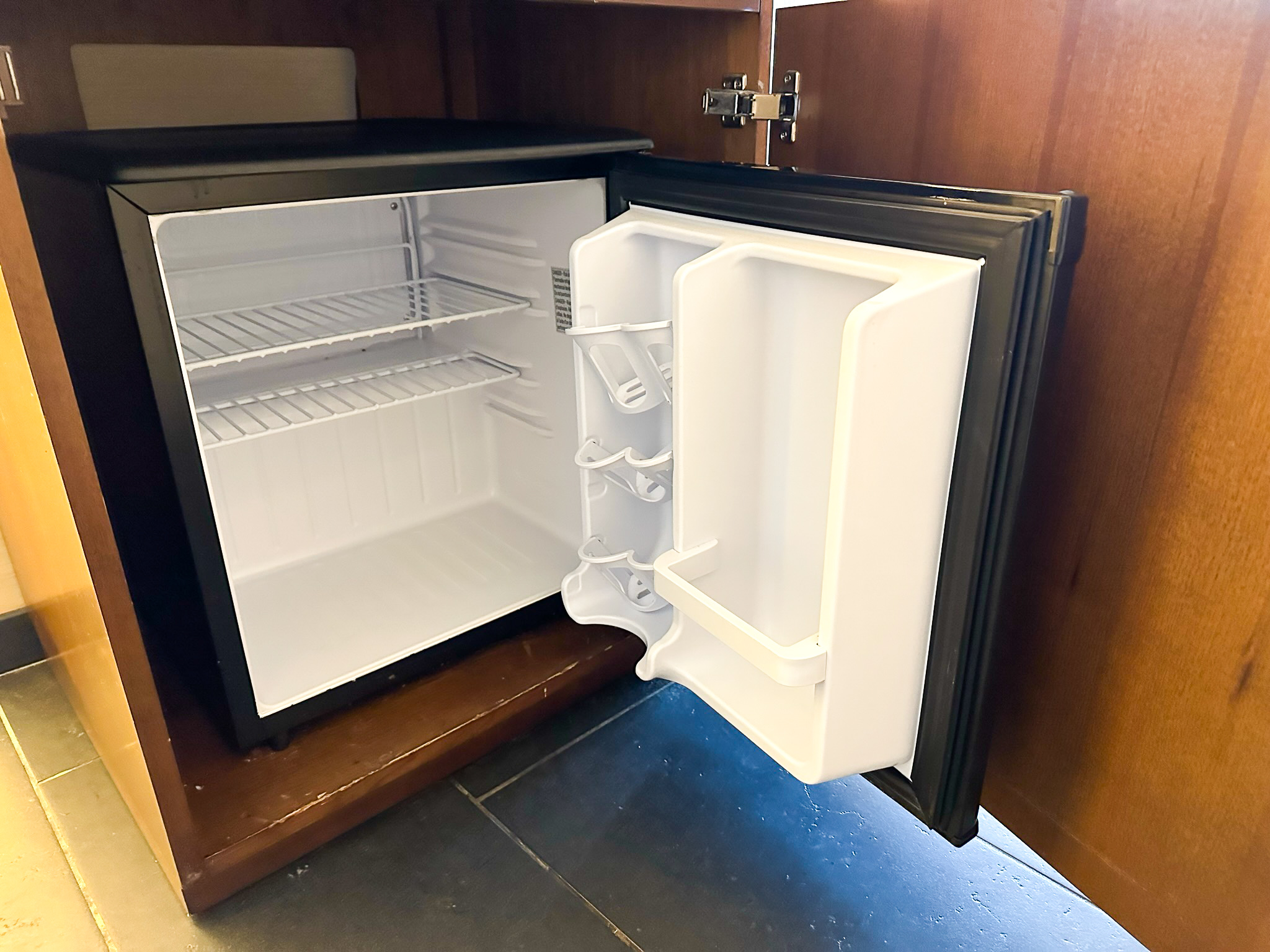 Hilton Waikoloa Village fridge