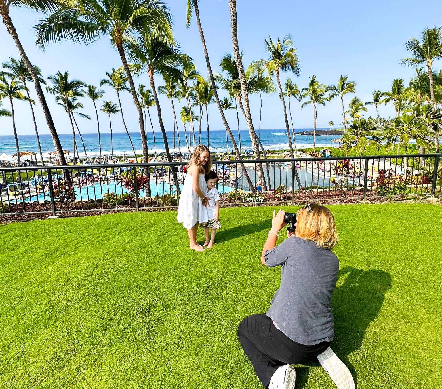 Hilton Waikoloa Village photoshoot