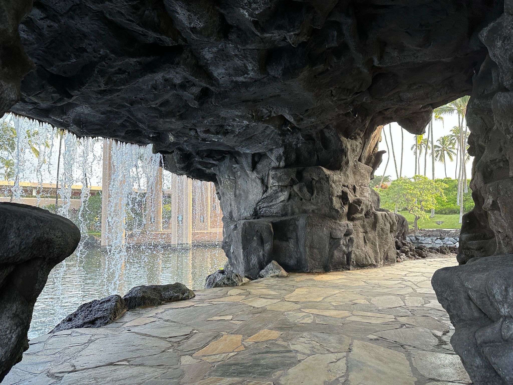 Hilton Waikoloa Village waterfall