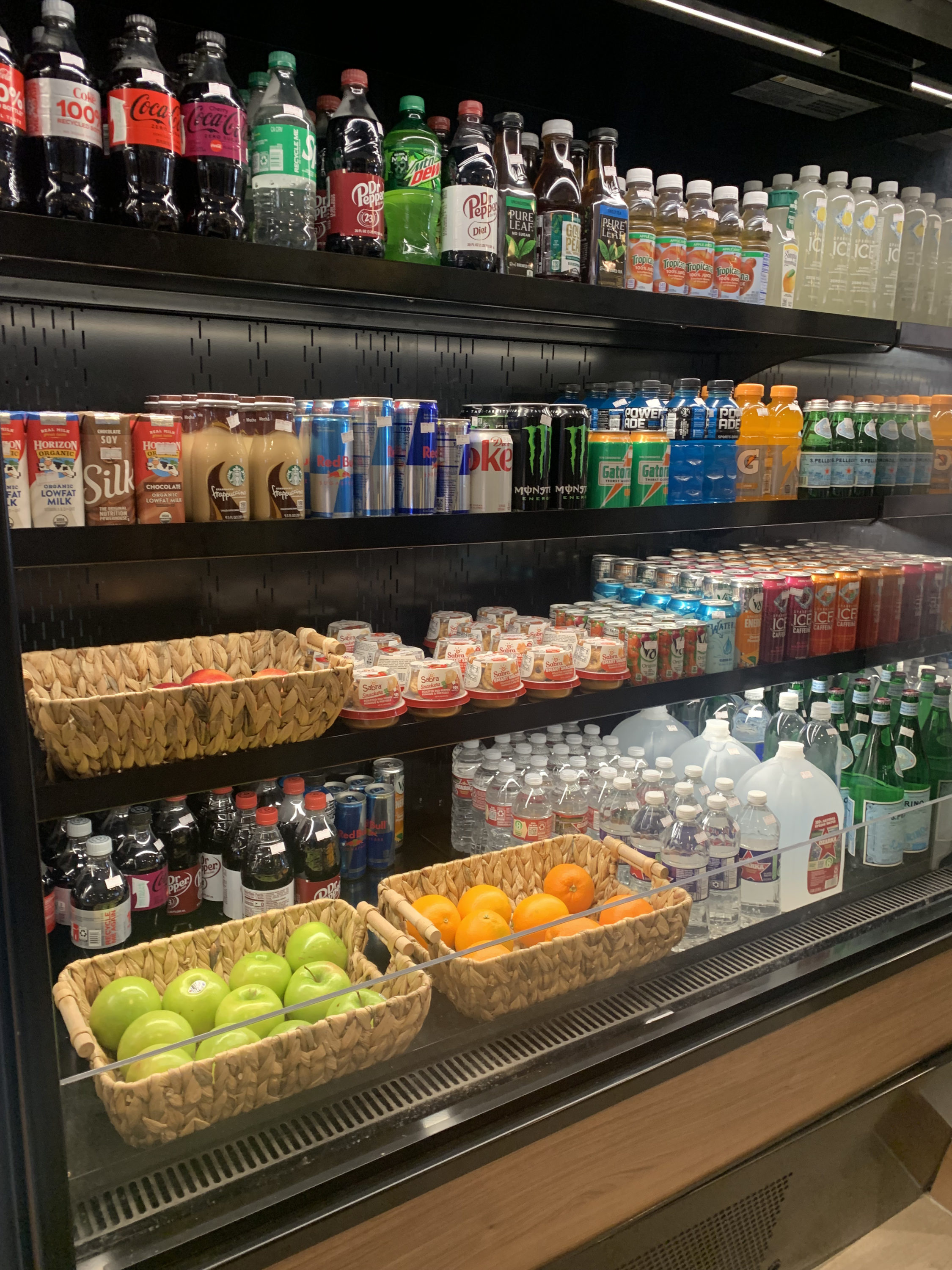 Hotel market cold items at Homewood Suites Austin Round Rock