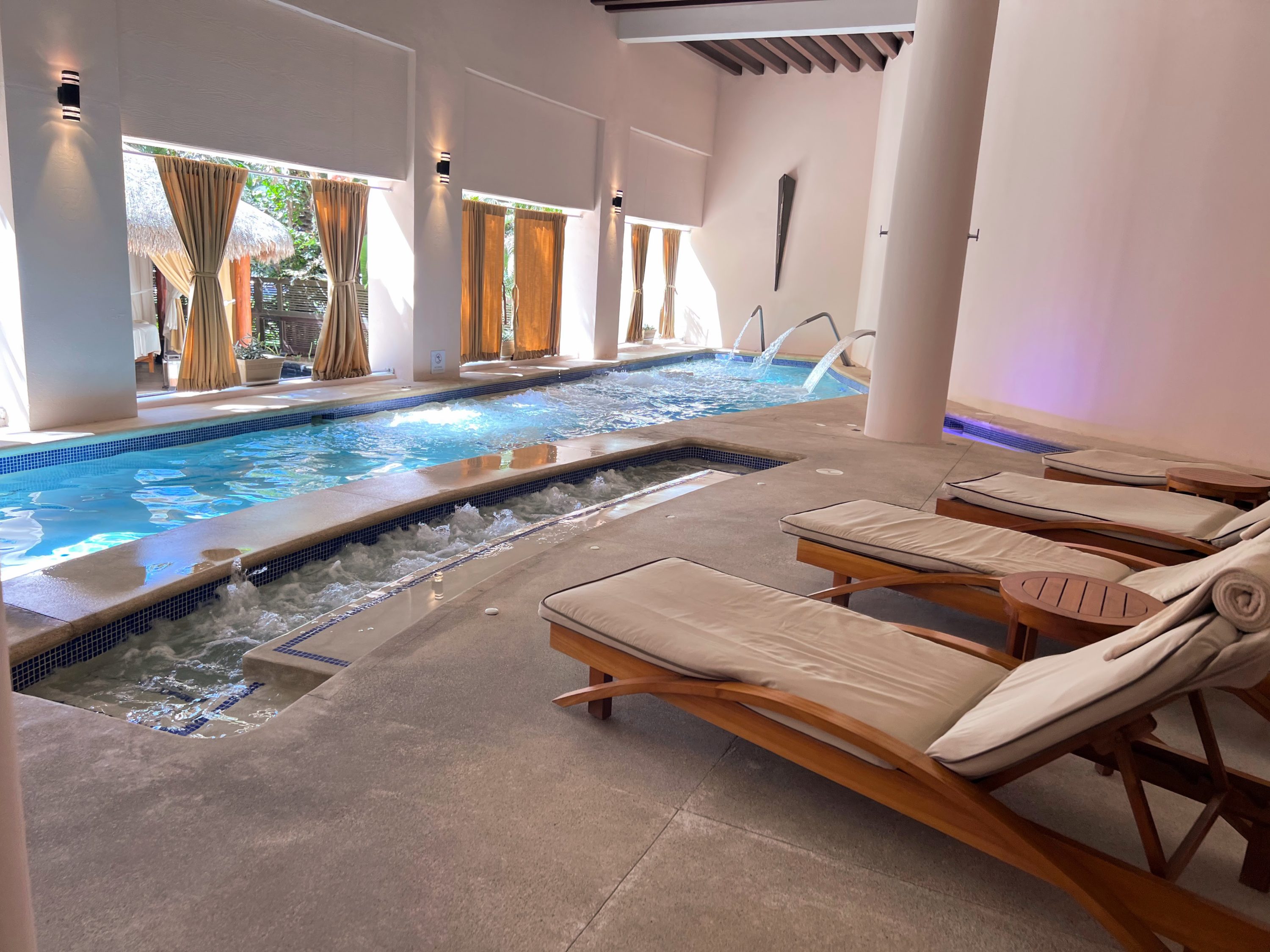 Hydrotherapy area at Hyatt Ziva Los Cabos
