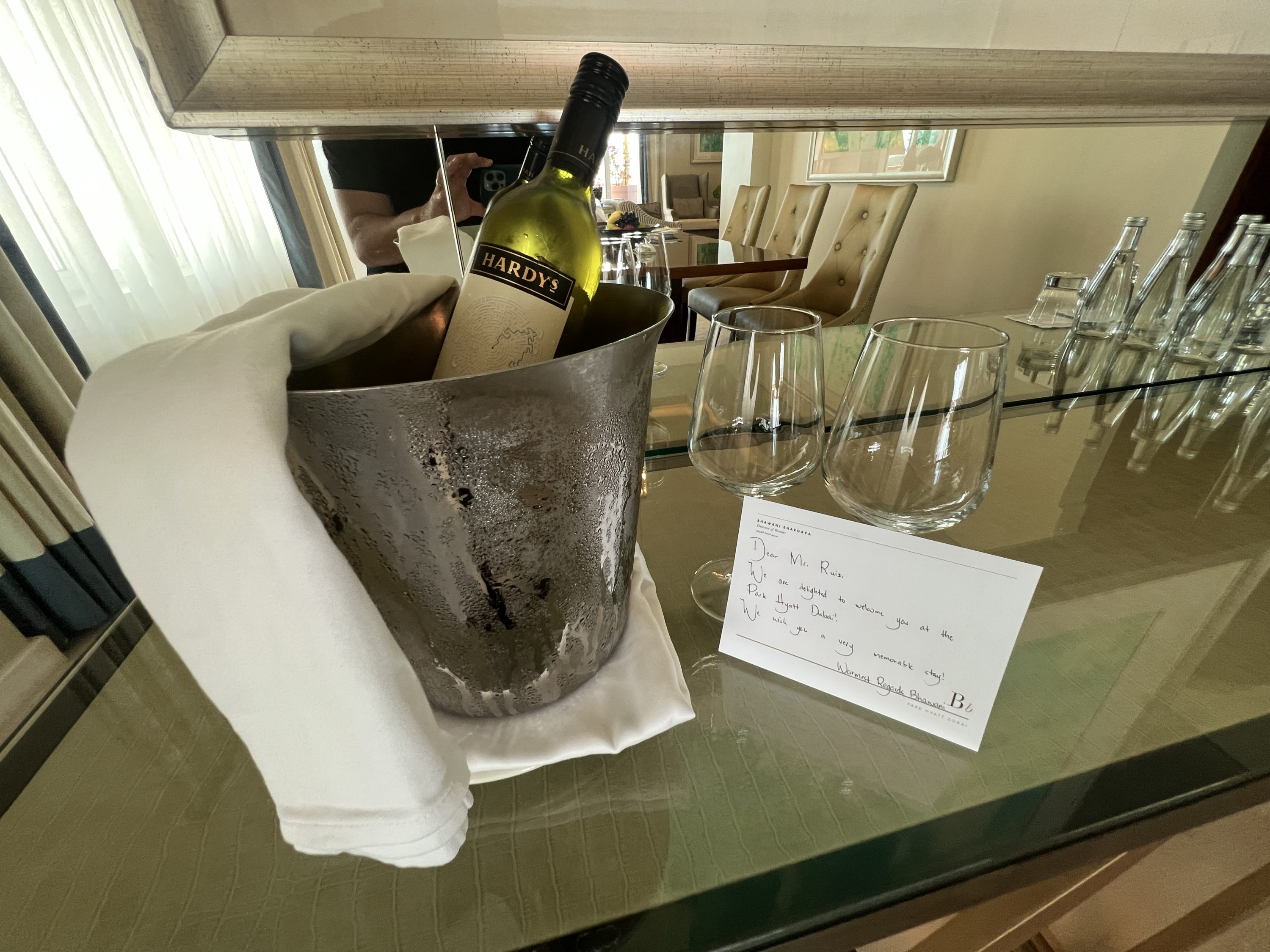 Park Hyatt Dubai White Wine