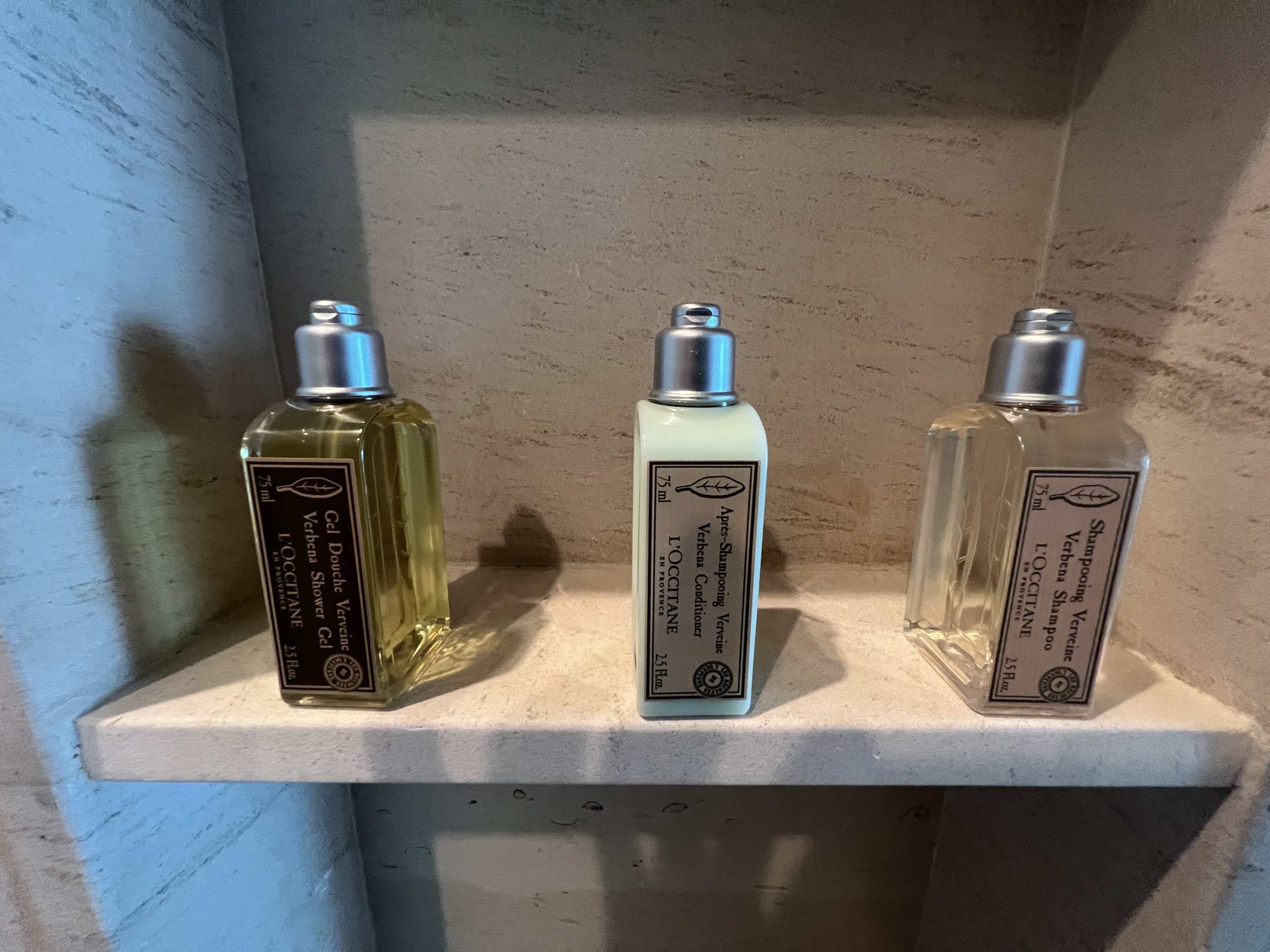 Park Hyatt Dubai L'Occitane toiletries