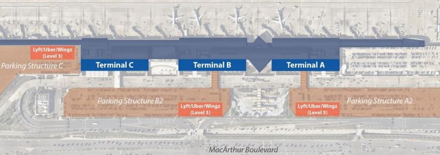 John Wayne Airport Rideshare Services