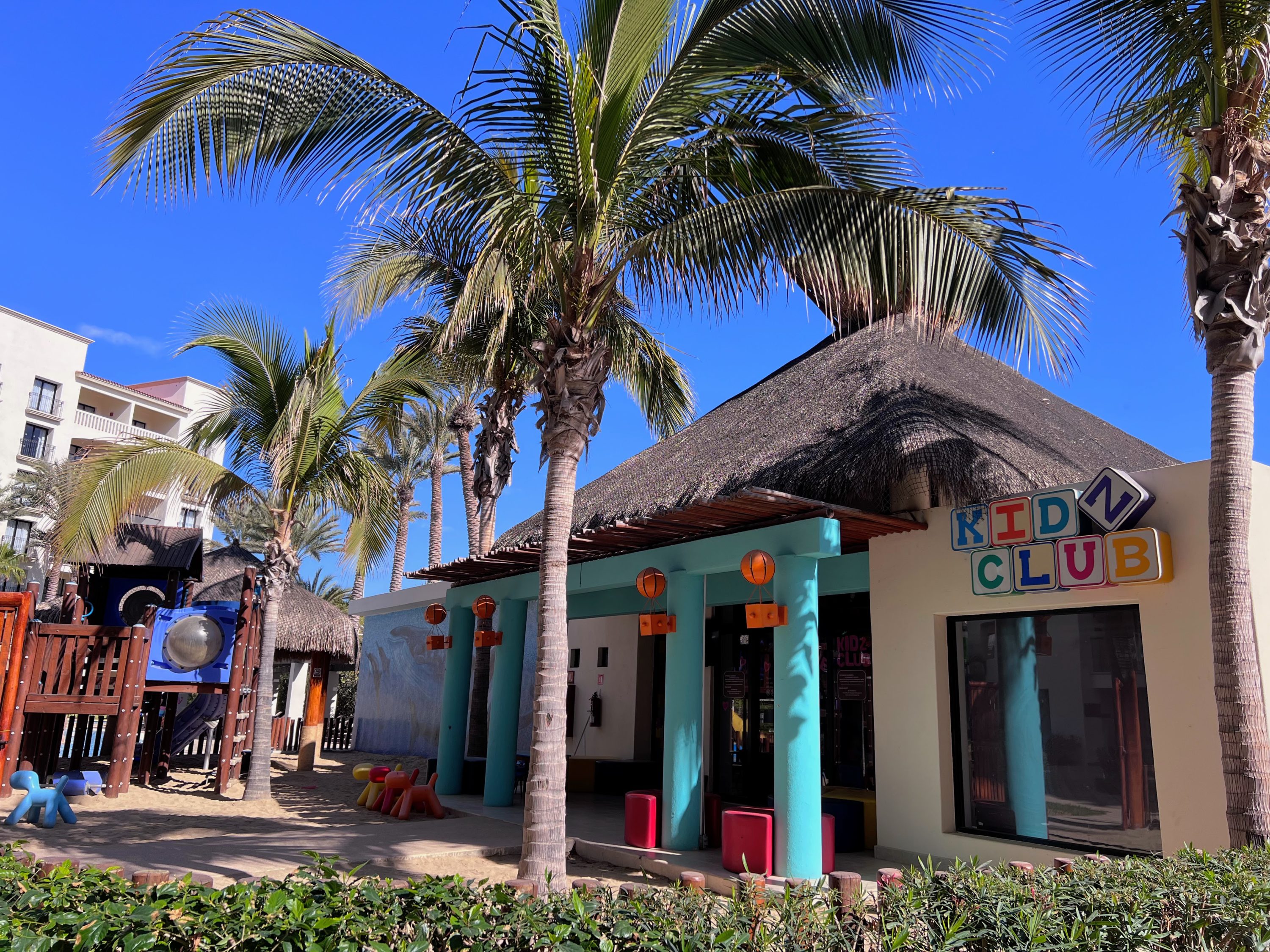 Kidz Club and playground at Hyatt Ziva Los Cabos