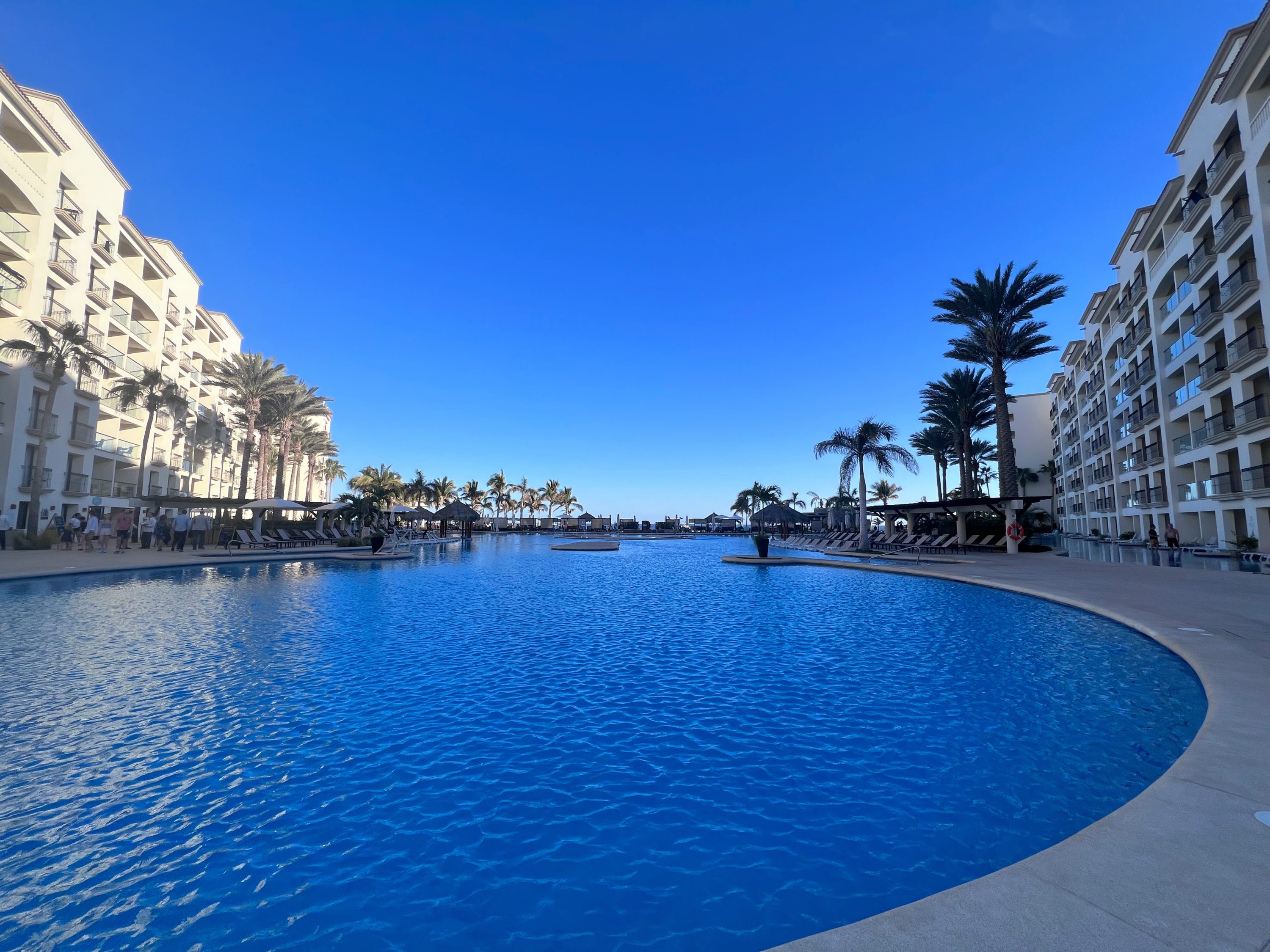 Largest pool at Hyatt Ziva Los Cabos