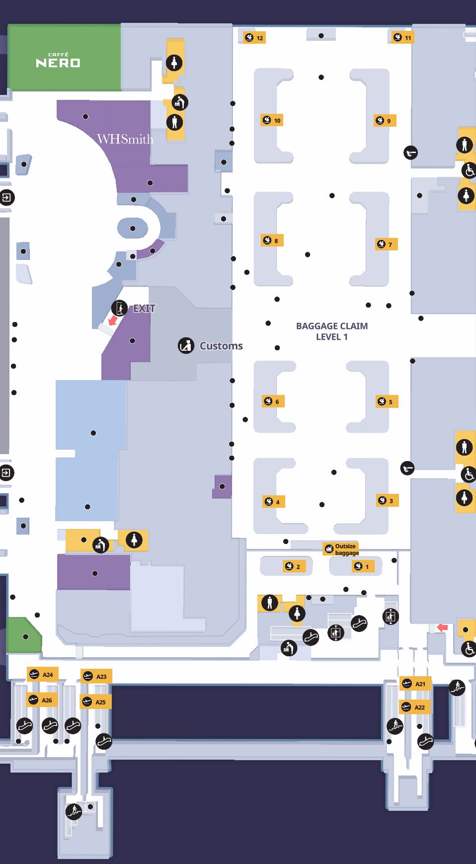 London Heathrow Airport Terminal 2 Arrivals