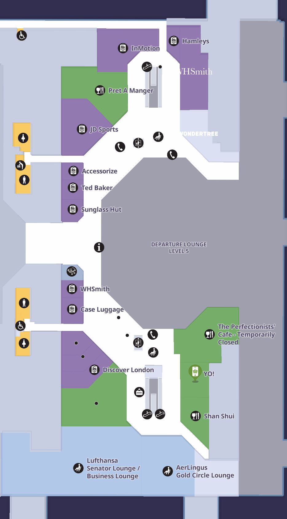London Heathrow Airport Terminal 2 departures