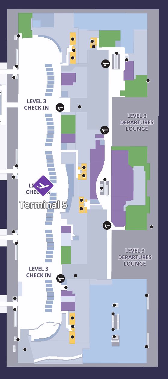 London Heathrow Airport Terminal 5 Check In