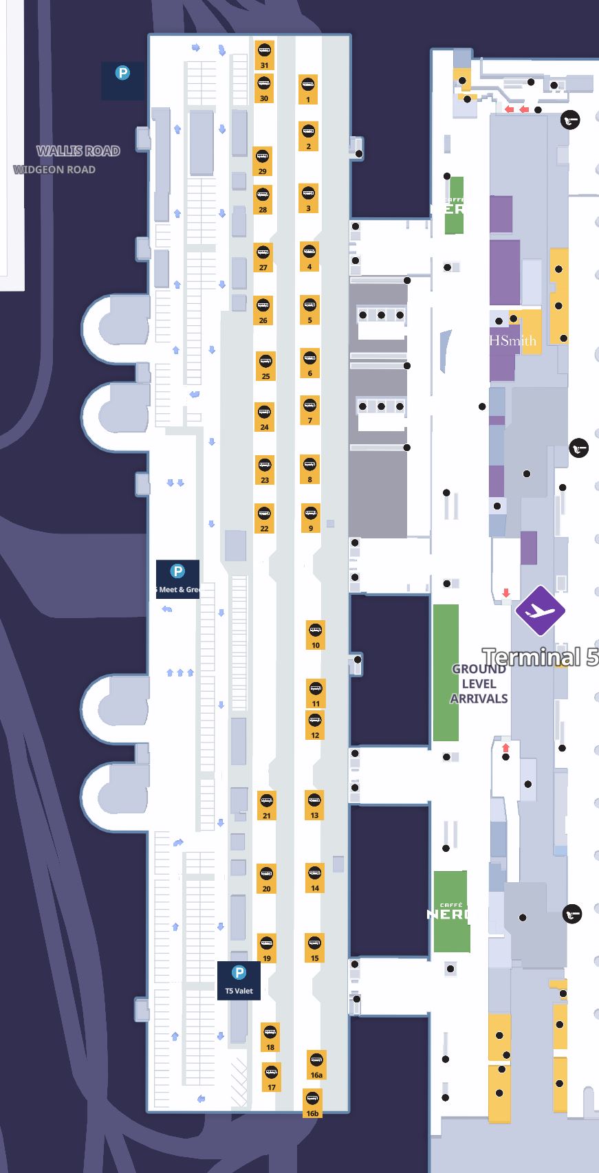 London Heathrow Airport Terminal 5 Ground Transportation