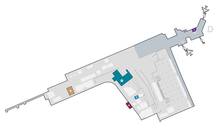 Luis Munoz Marin International Airport Concourse D