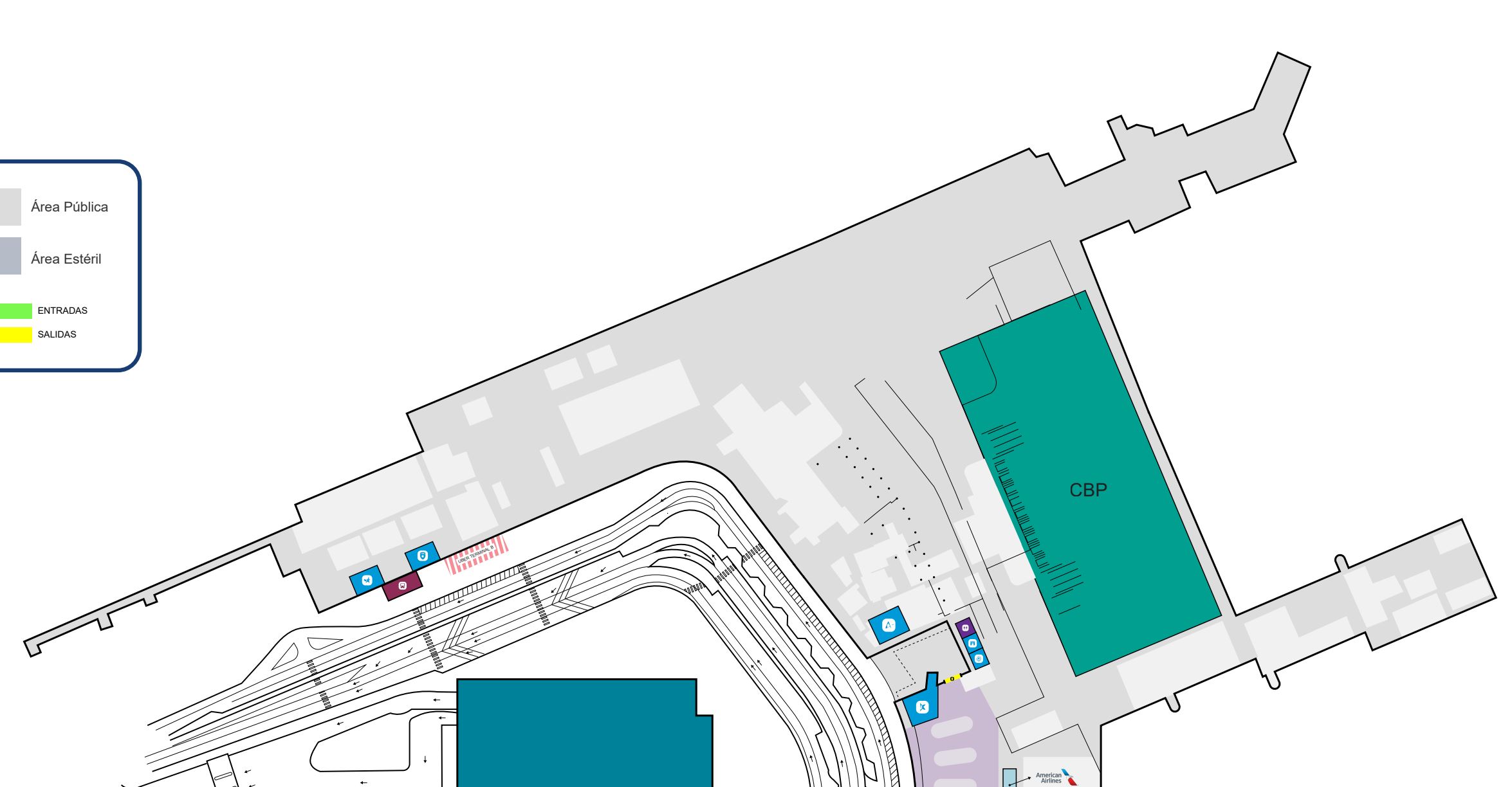 Luis Munoz Marin International Airport Concourse D and E Arrivals