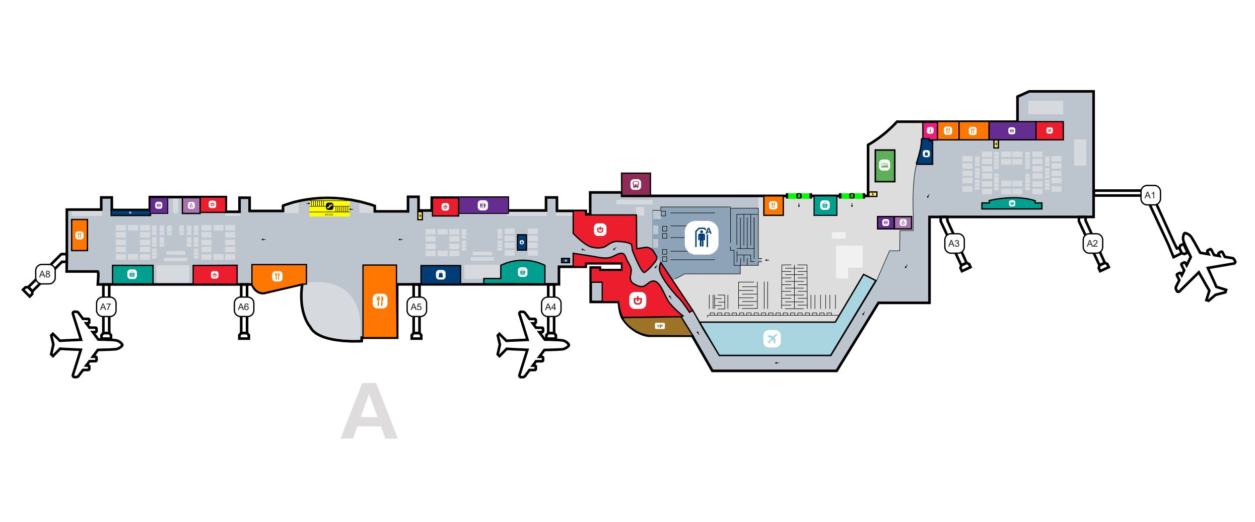 Luis Munoz Marin International Airport Terminal A Departures