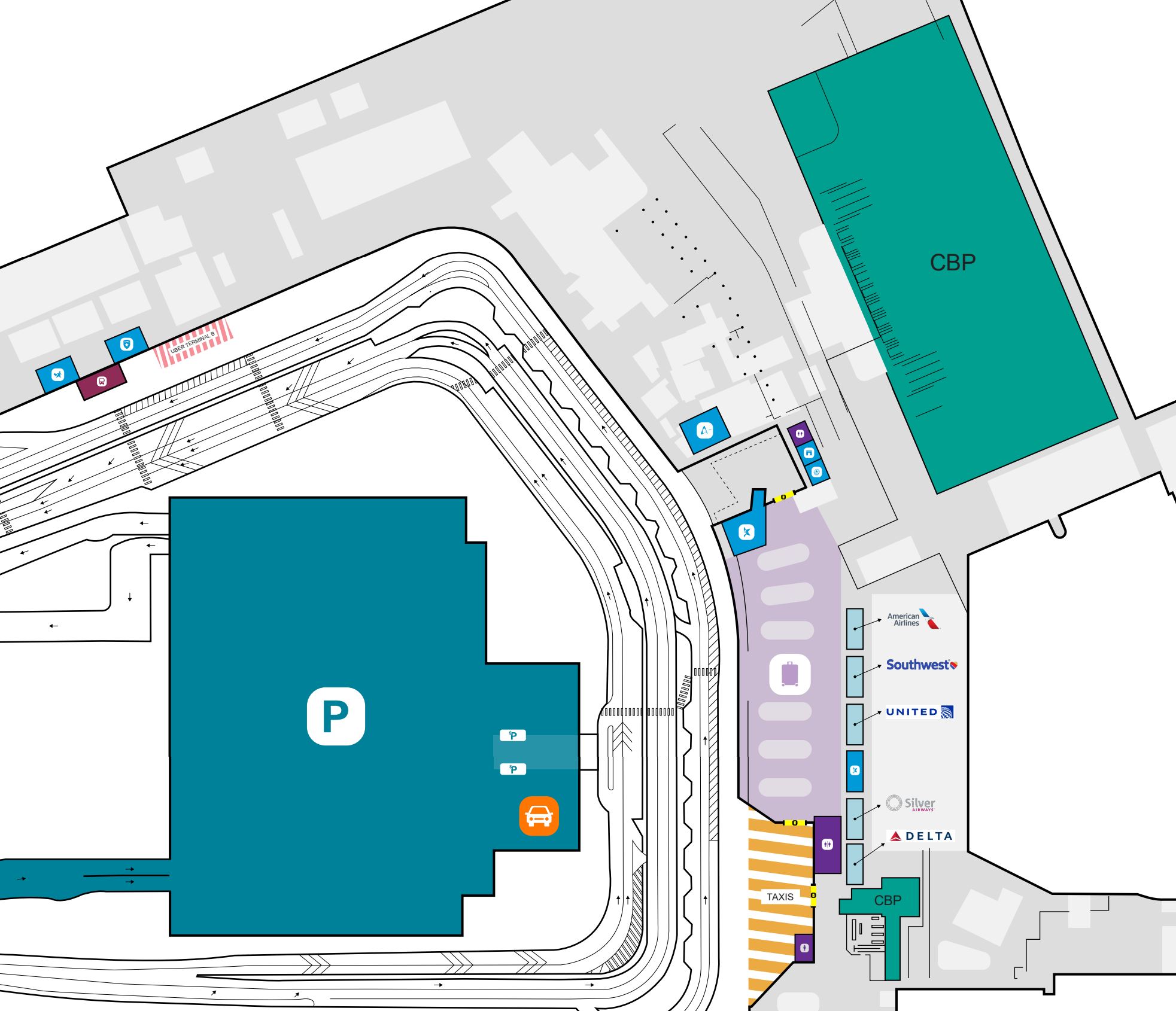 Luis Munoz Marin International Airport Terminal B Arrivals 1