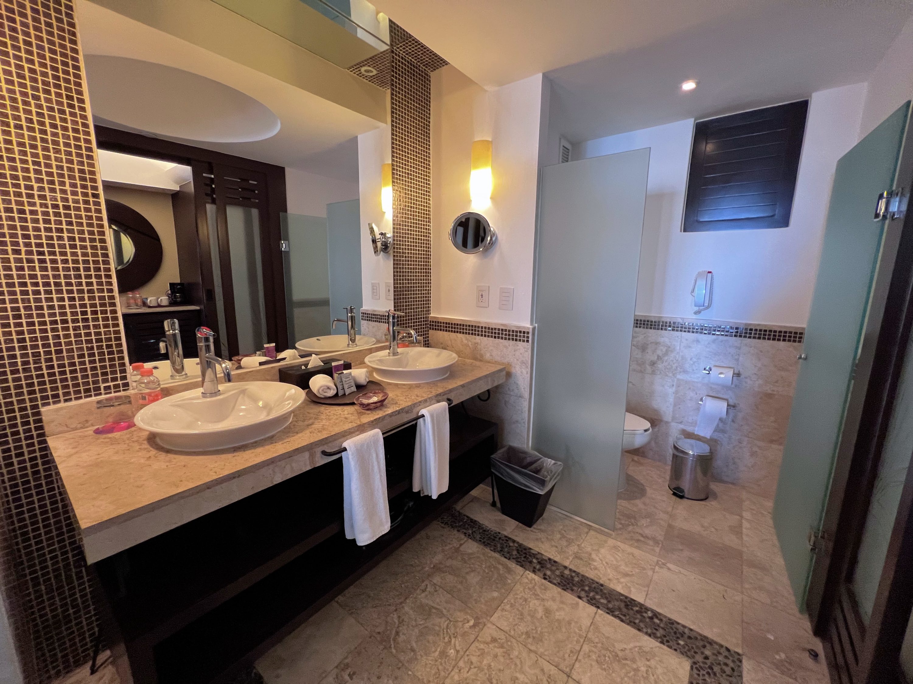 Master King bathroom at Hyatt Ziva Los Cabos Master King bathroom at Hyatt Ziva Los Cabos