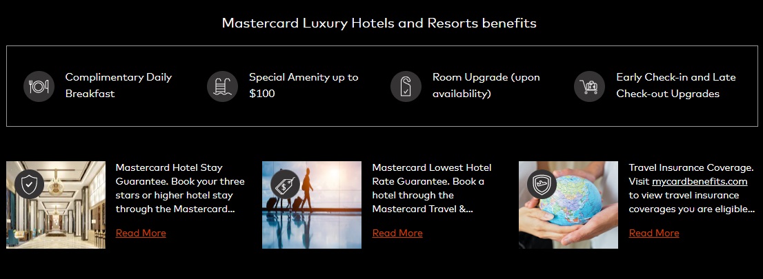 Mastercard Travel Benefits