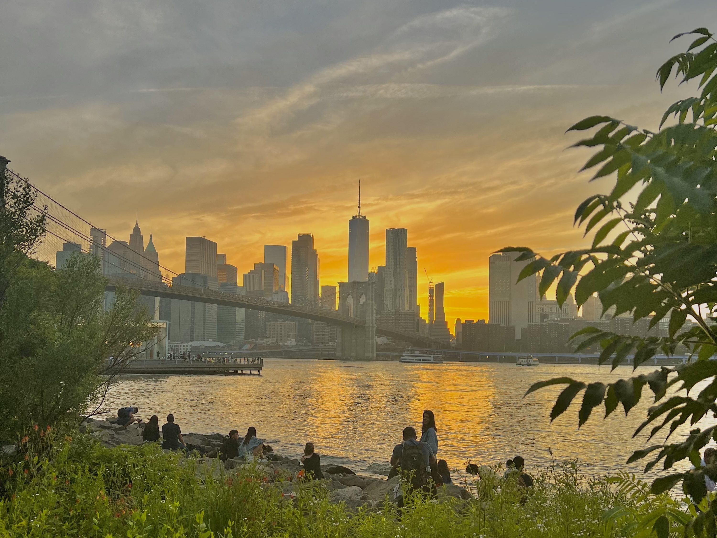 New York View From Brooklyn