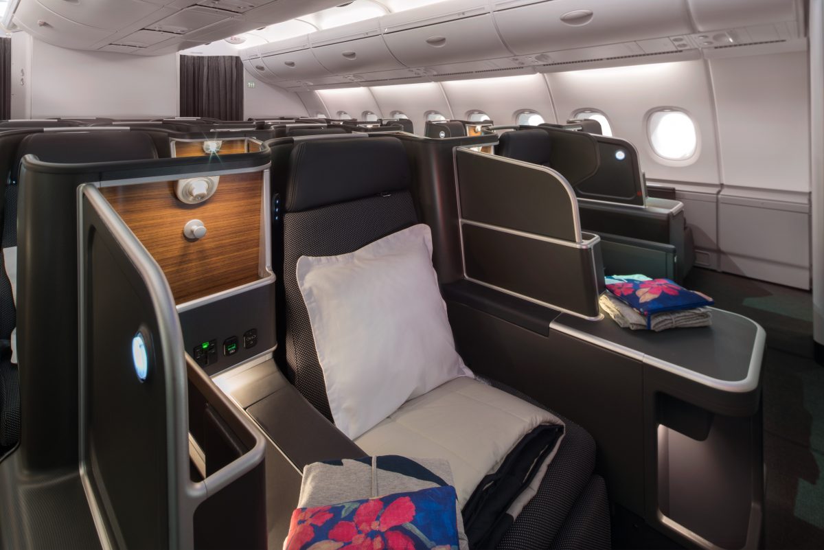Qantas A380 business class