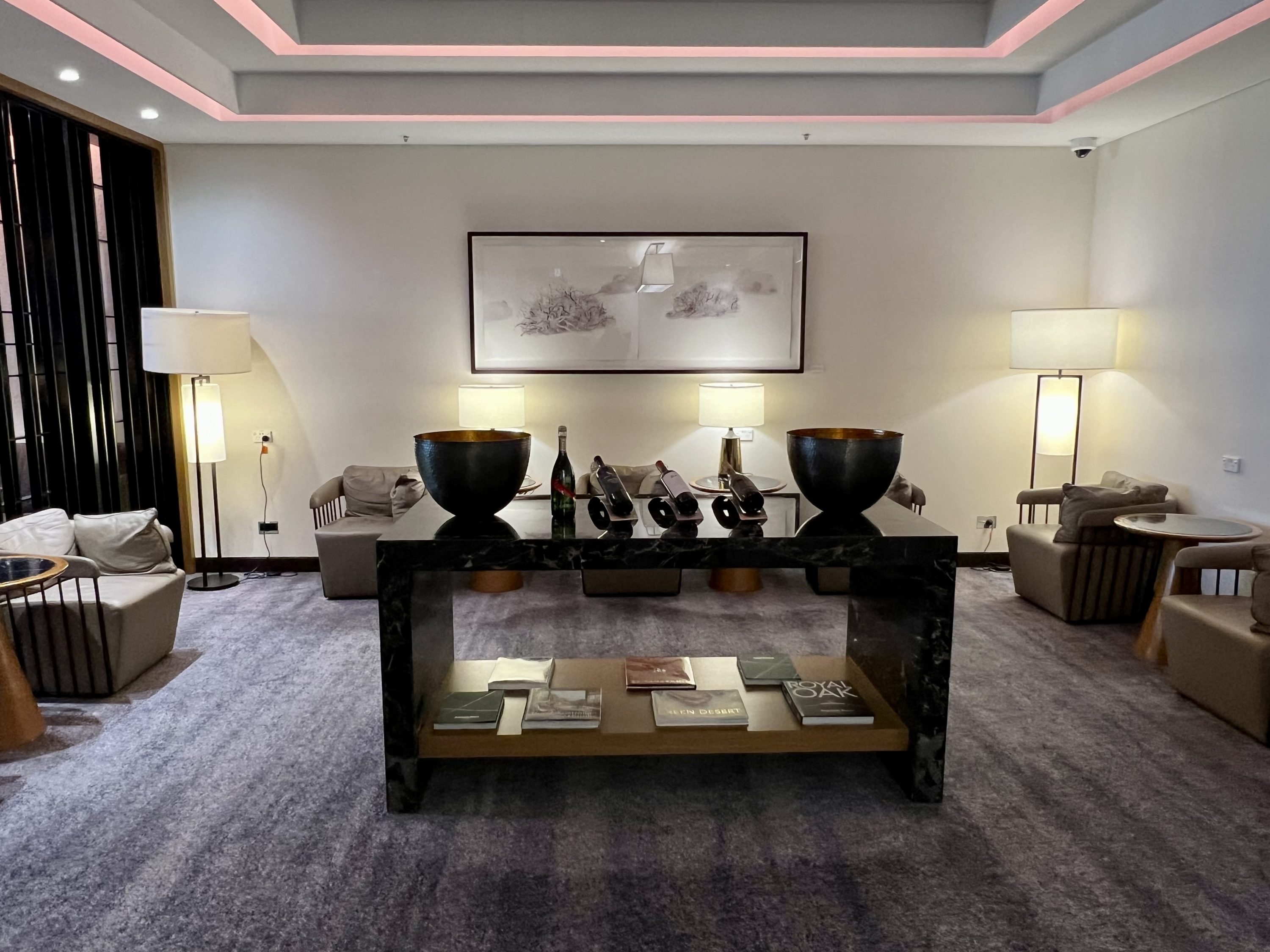 Singapore SilverKris First Class lounge at SYD room 1