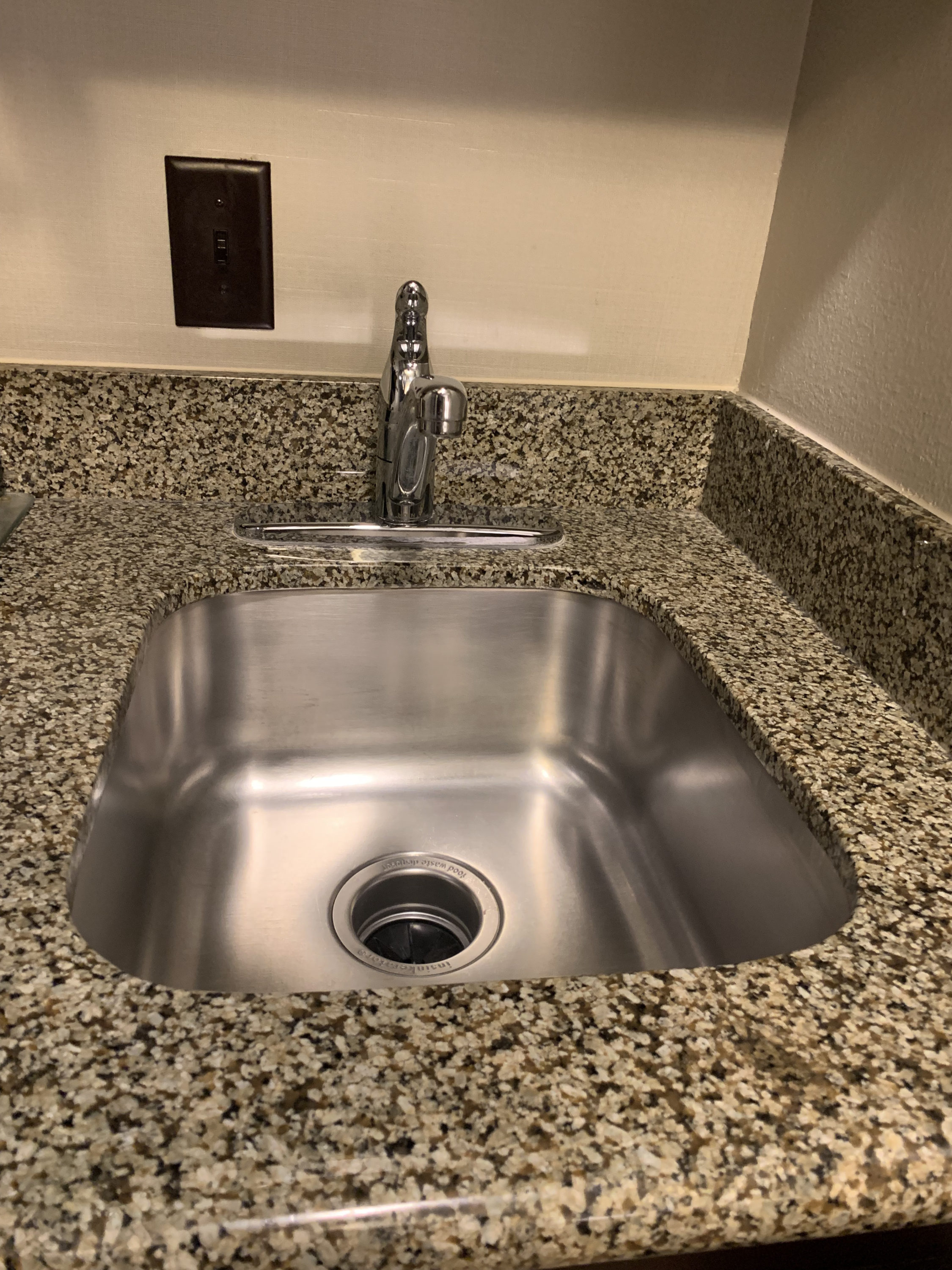 Sink in the guestroom at Homewood Suites Austin Round Rock