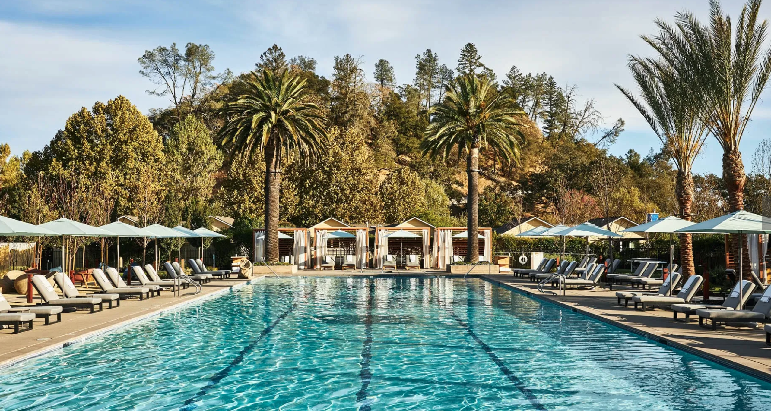 Solage Auberge California pool Solage Auberge California pool