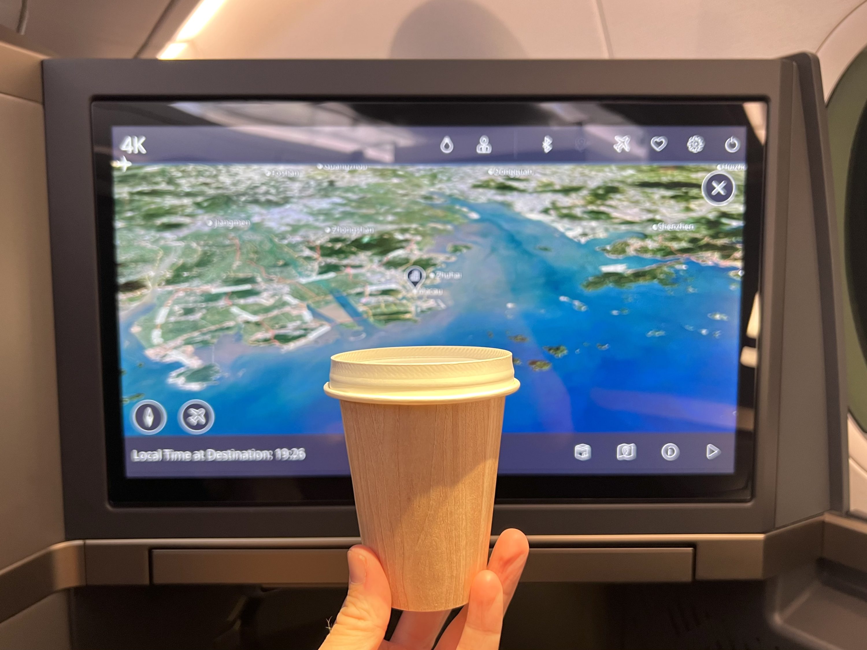 Starlux A359 Business Class FB recyclable cup