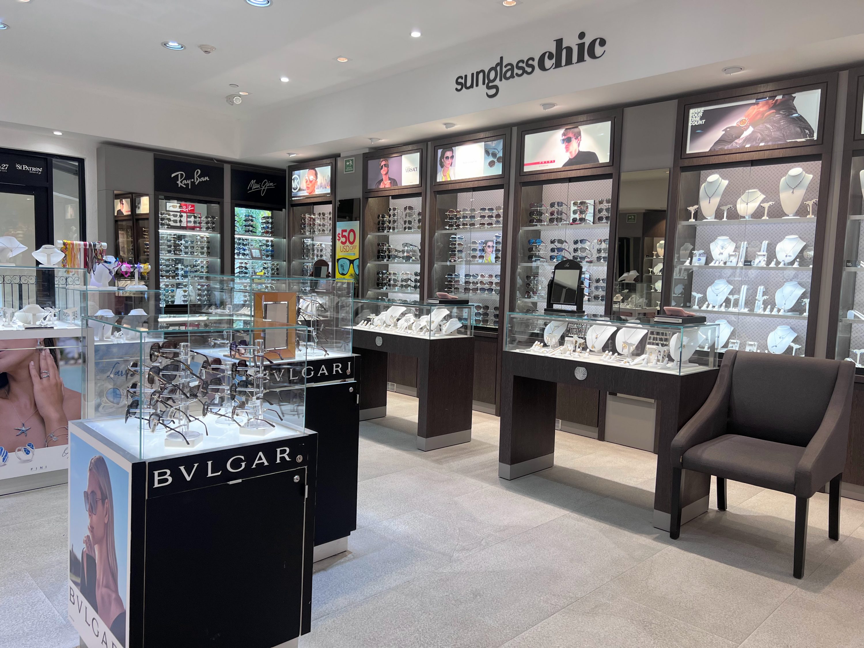 Sunglasses and jewelry at Hyatt Ziva Los Cabos