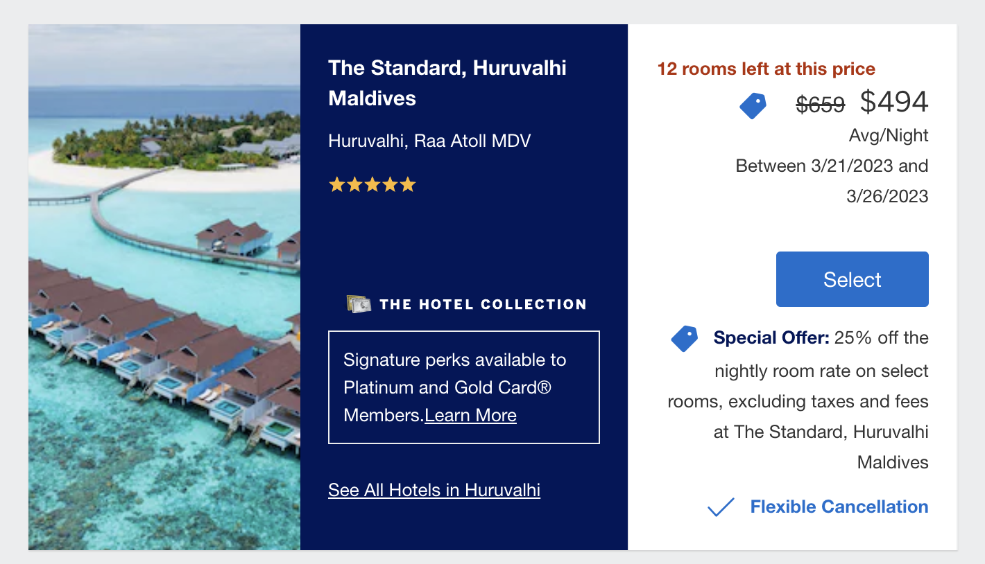 The Standard Special Offer