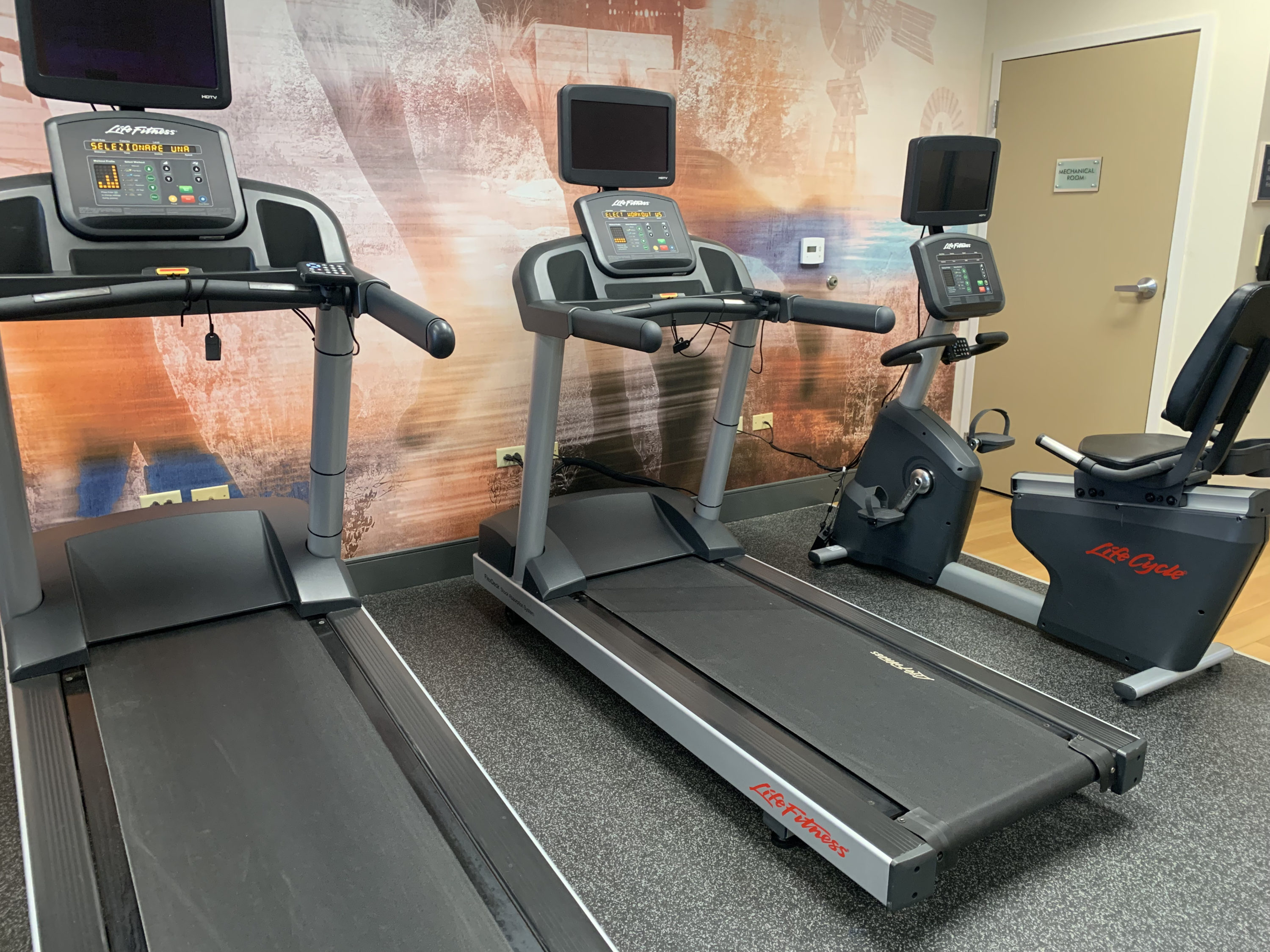 Treadmills at Homewood Suites Austin Round Rock