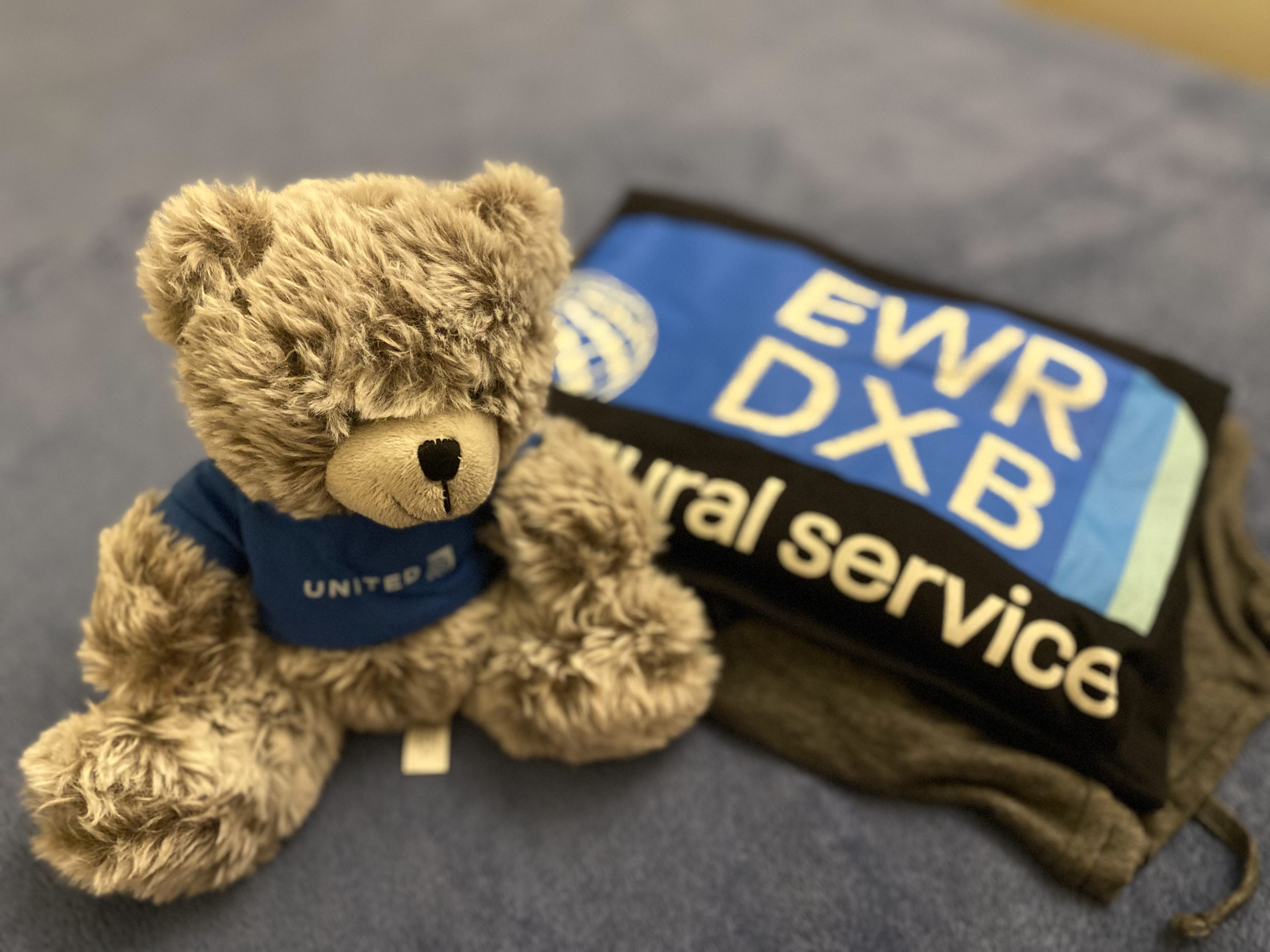 United Inaugural EWR DXB Polaris amenities