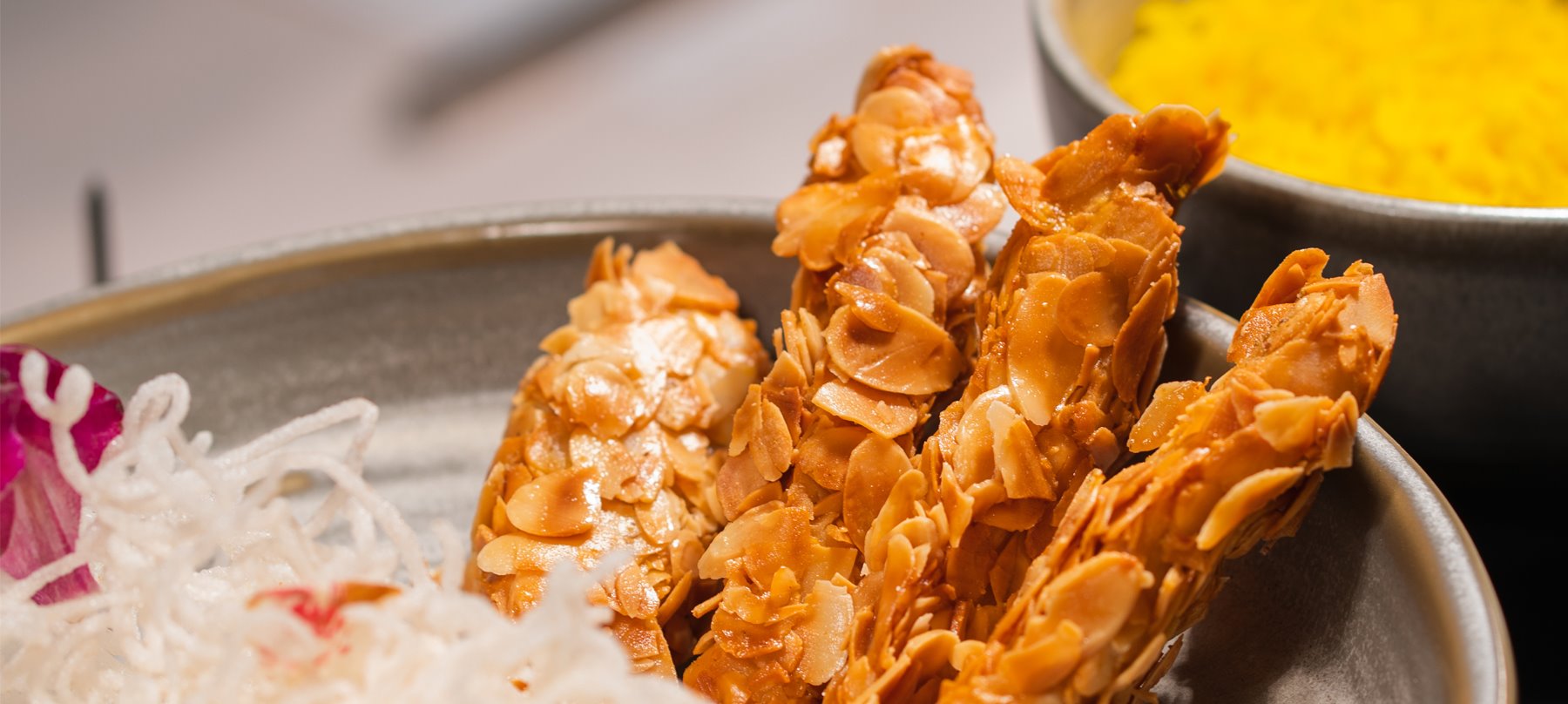 Indego by Vineet Almond Chicken
