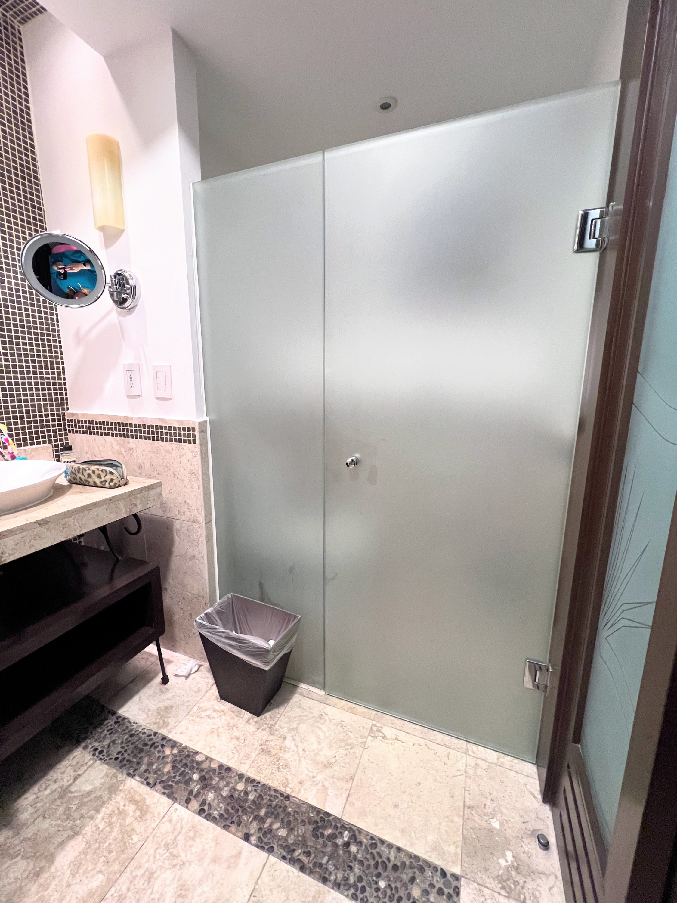guest room toilet at Hyatt Ziva Los Cabos