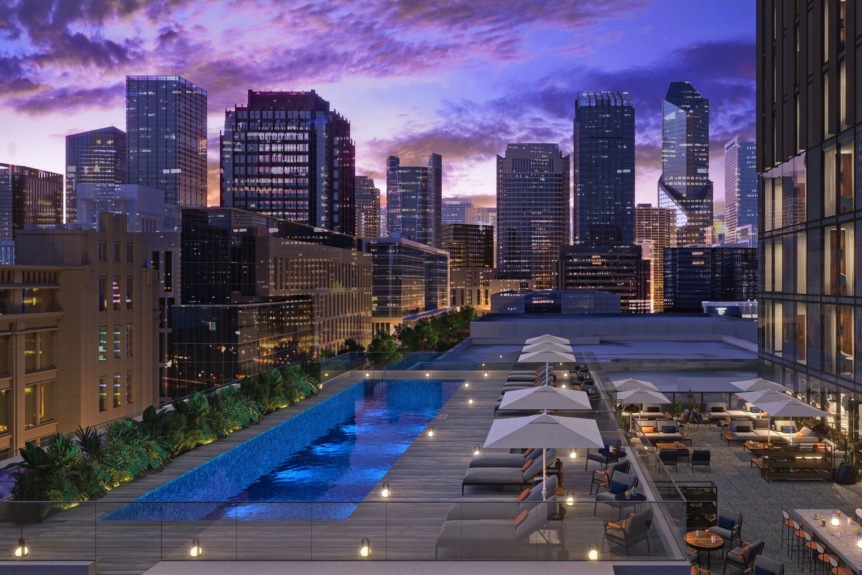 Le Méridien Melbourne pool