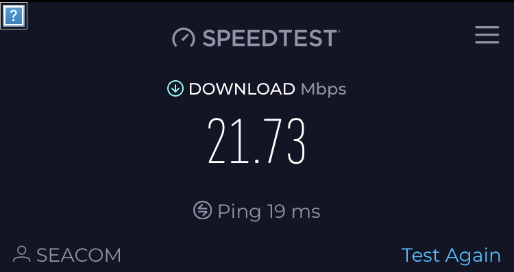 Bidvest Premier Lounge Speedtest Bidvest Premier Lounge Speedtest