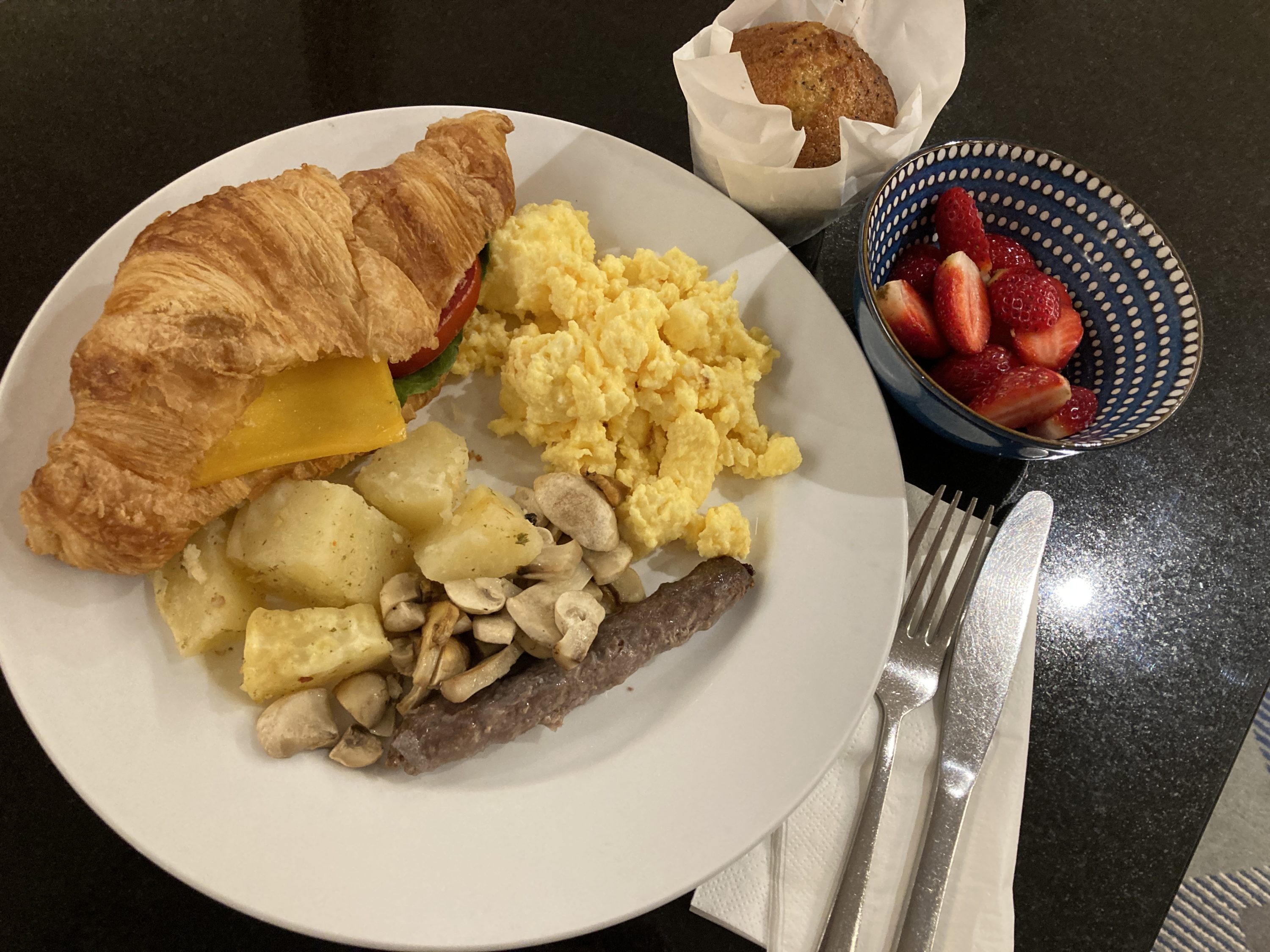 Bidvest Premier Lounge breakfast Bidvest Premier Lounge breakfast