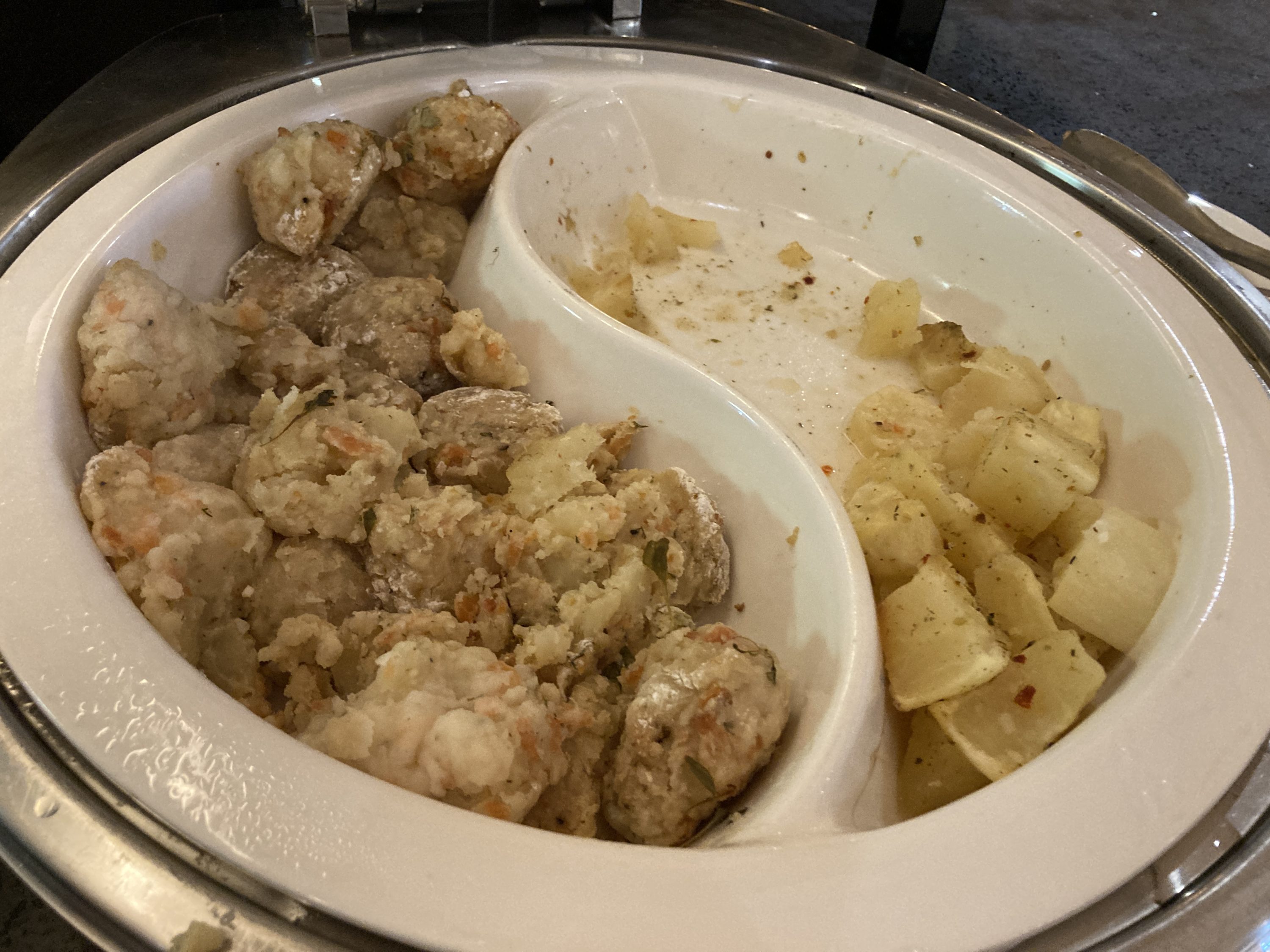 Bidvest Premier Lounge salmon potato dill