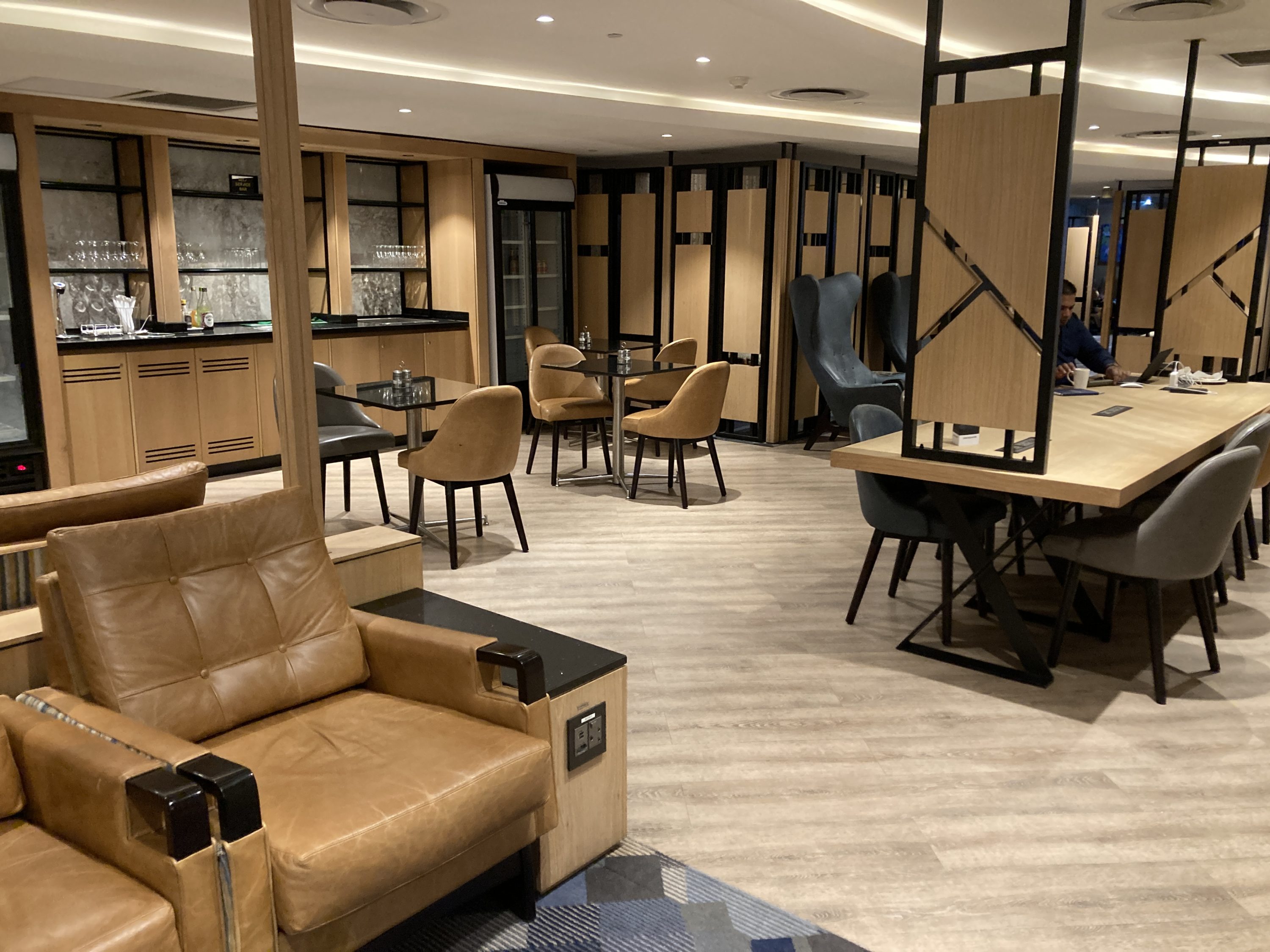Bidvest Premier Lounge seating with conference table