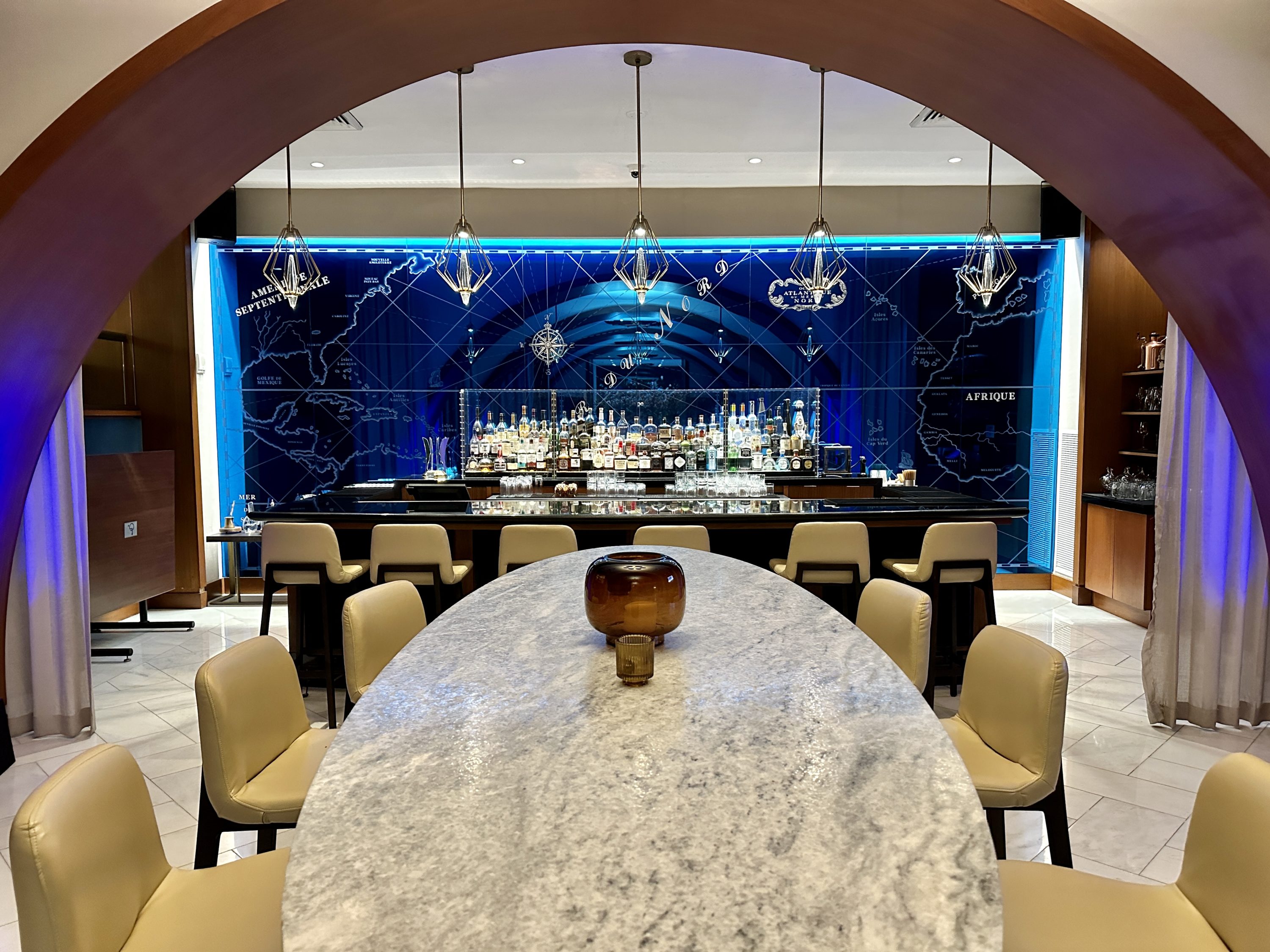 Conrad Fort Lauderdale Atlas Bar Close Up