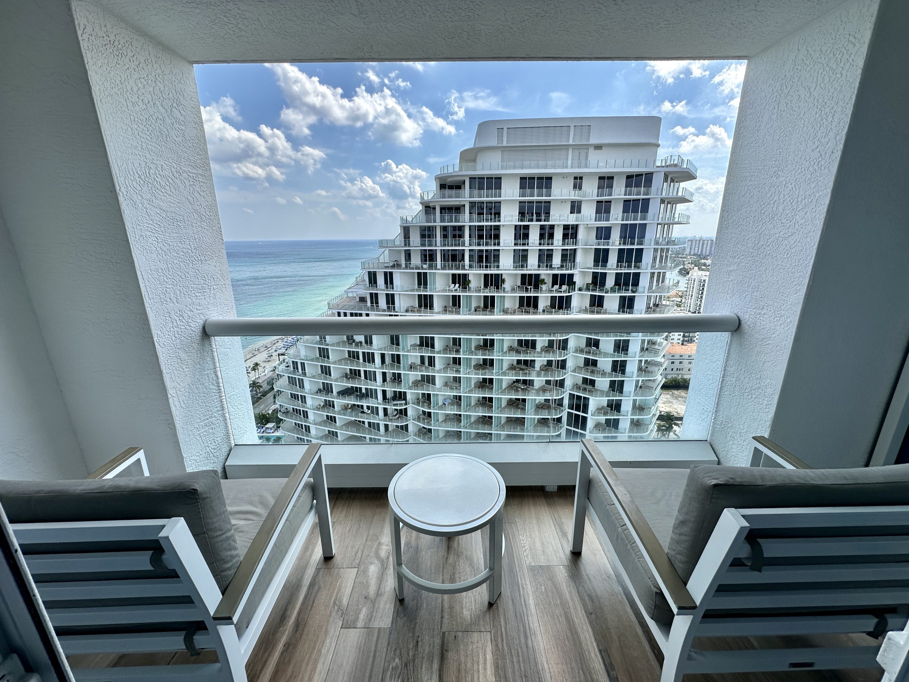 Conrad Fort Lauderdale Balcony