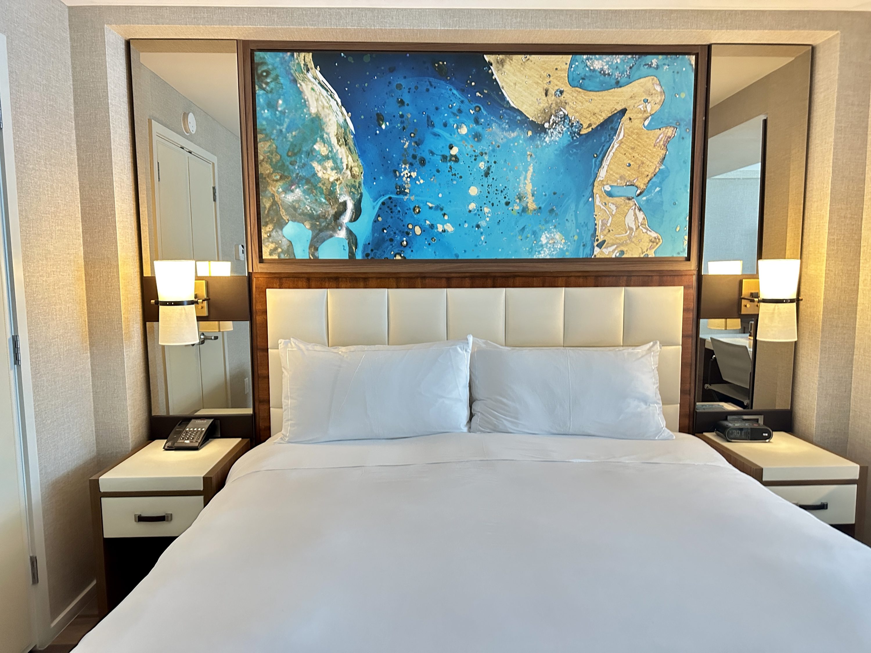 Conrad Fort Lauderdale Bed Art