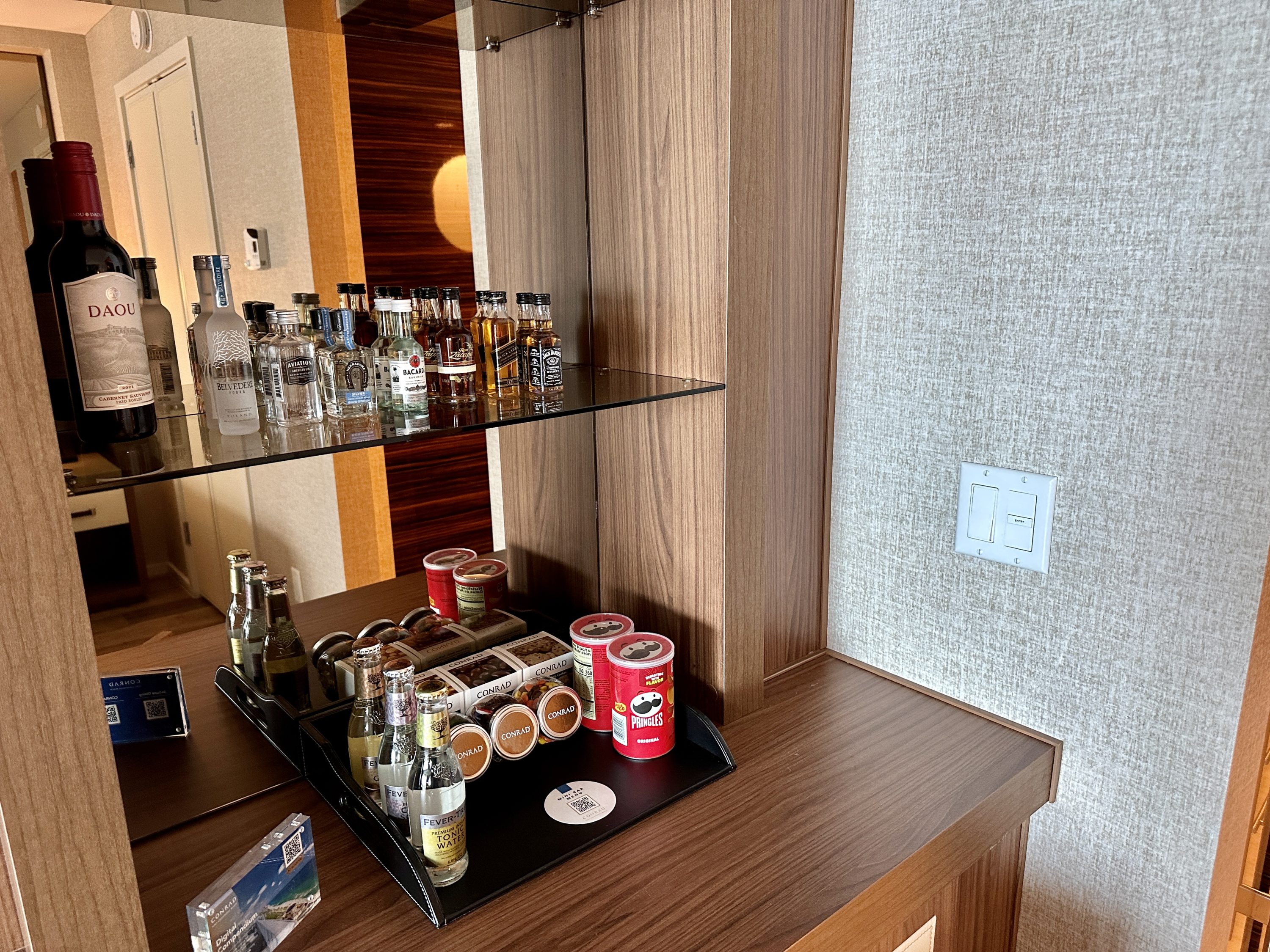 Conrad Fort Lauderdale Minibar