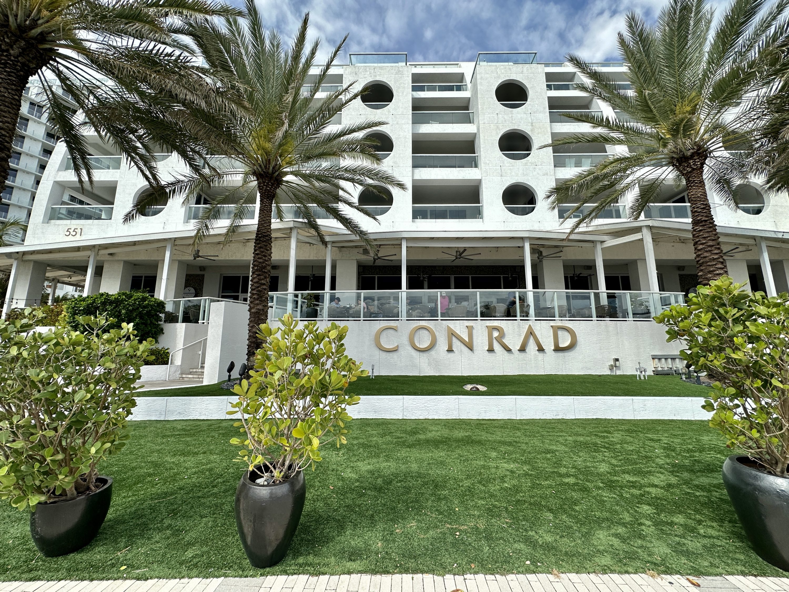 Conrad Fort Lauderdale Sign From Street