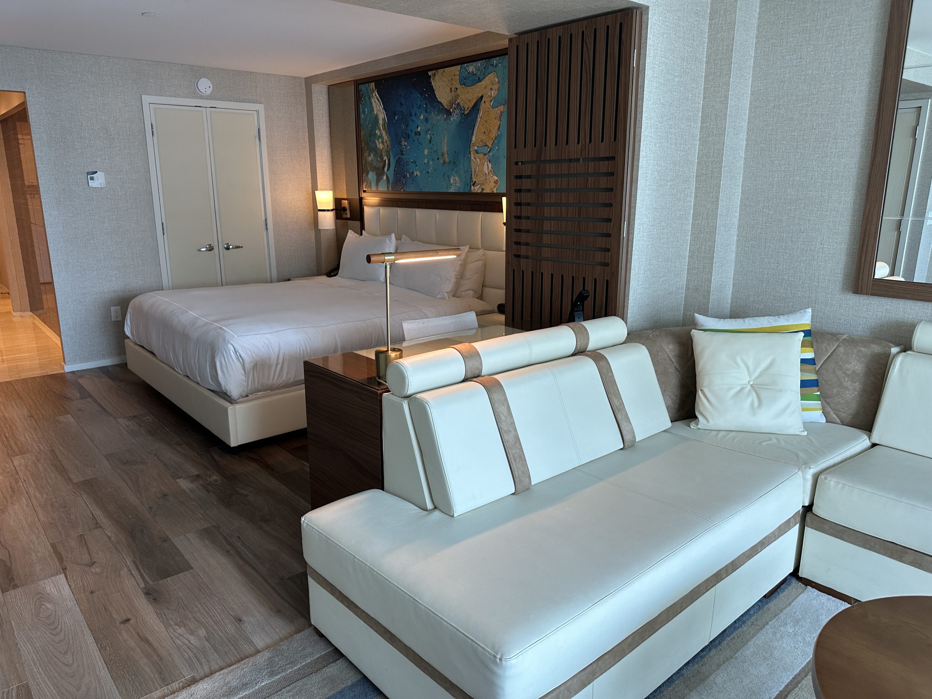 Conrad Fort Lauderdale Pool Seating Conrad Fort Lauderdale Sitting Area and Bedroom