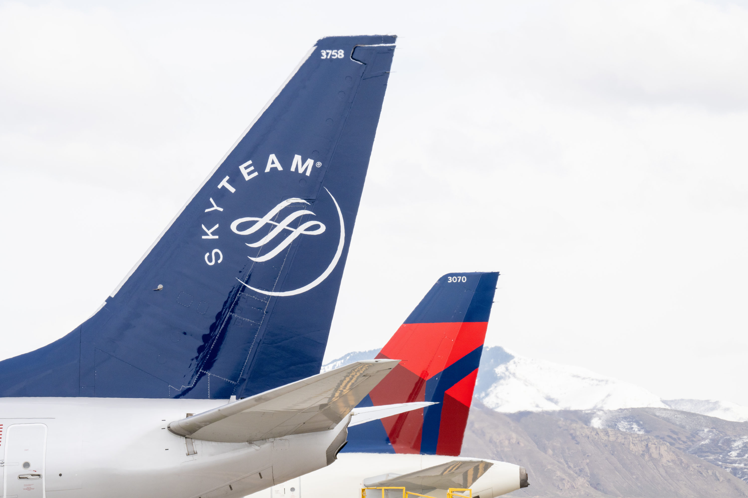Delta SkyTeam livery SLC 2 tailfins Delta SkyTeam livery SLC 2 tailfins