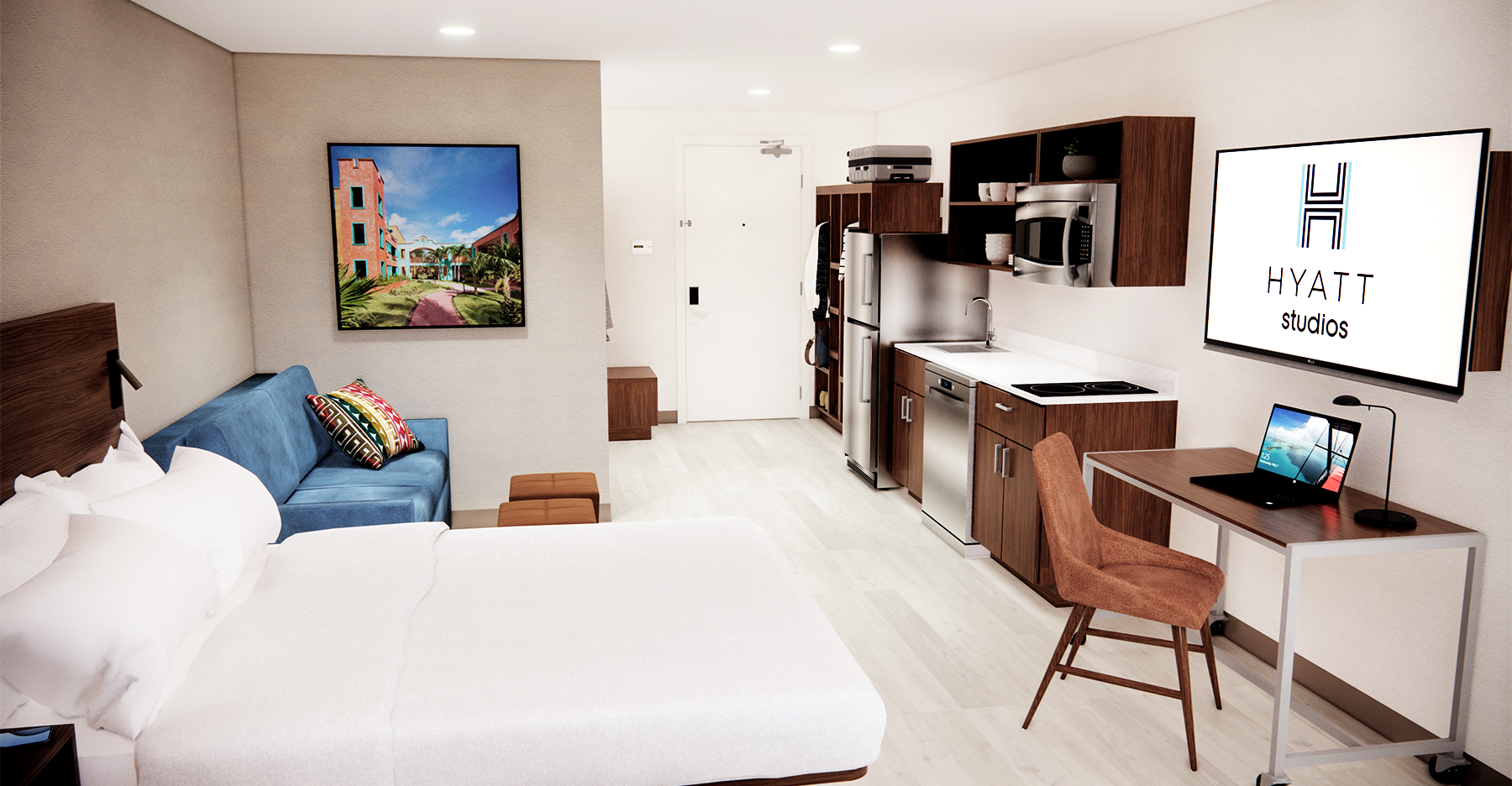 Hyatt Studios Guestroom