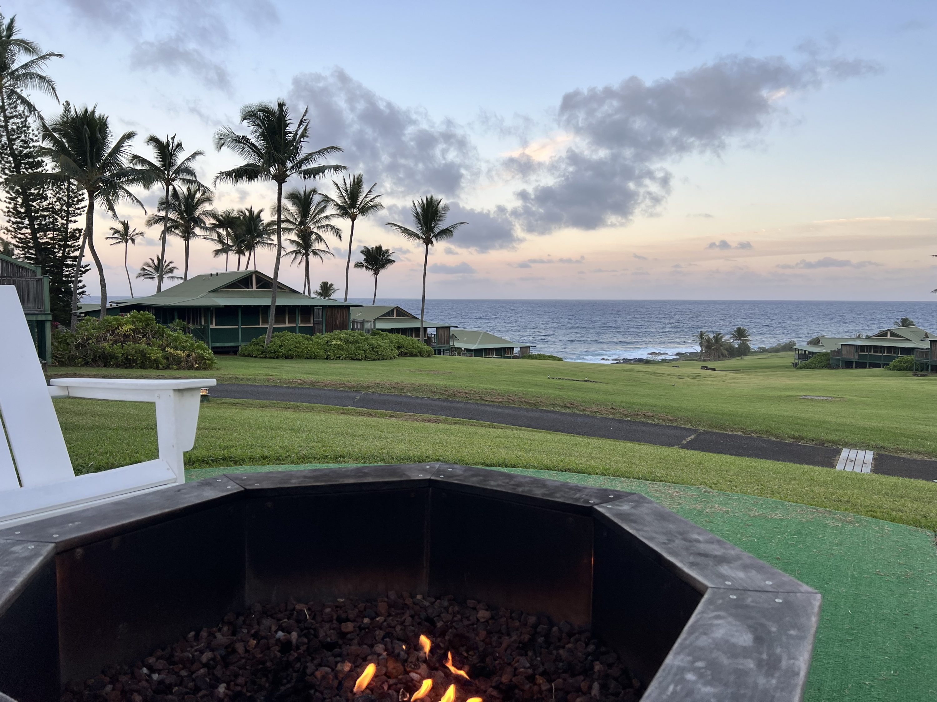 Hana Maui Firepit Sunset Hana Maui Firepit Sunset