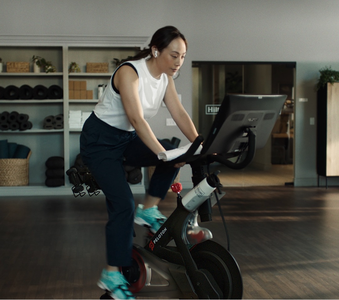Hilton x Peloton