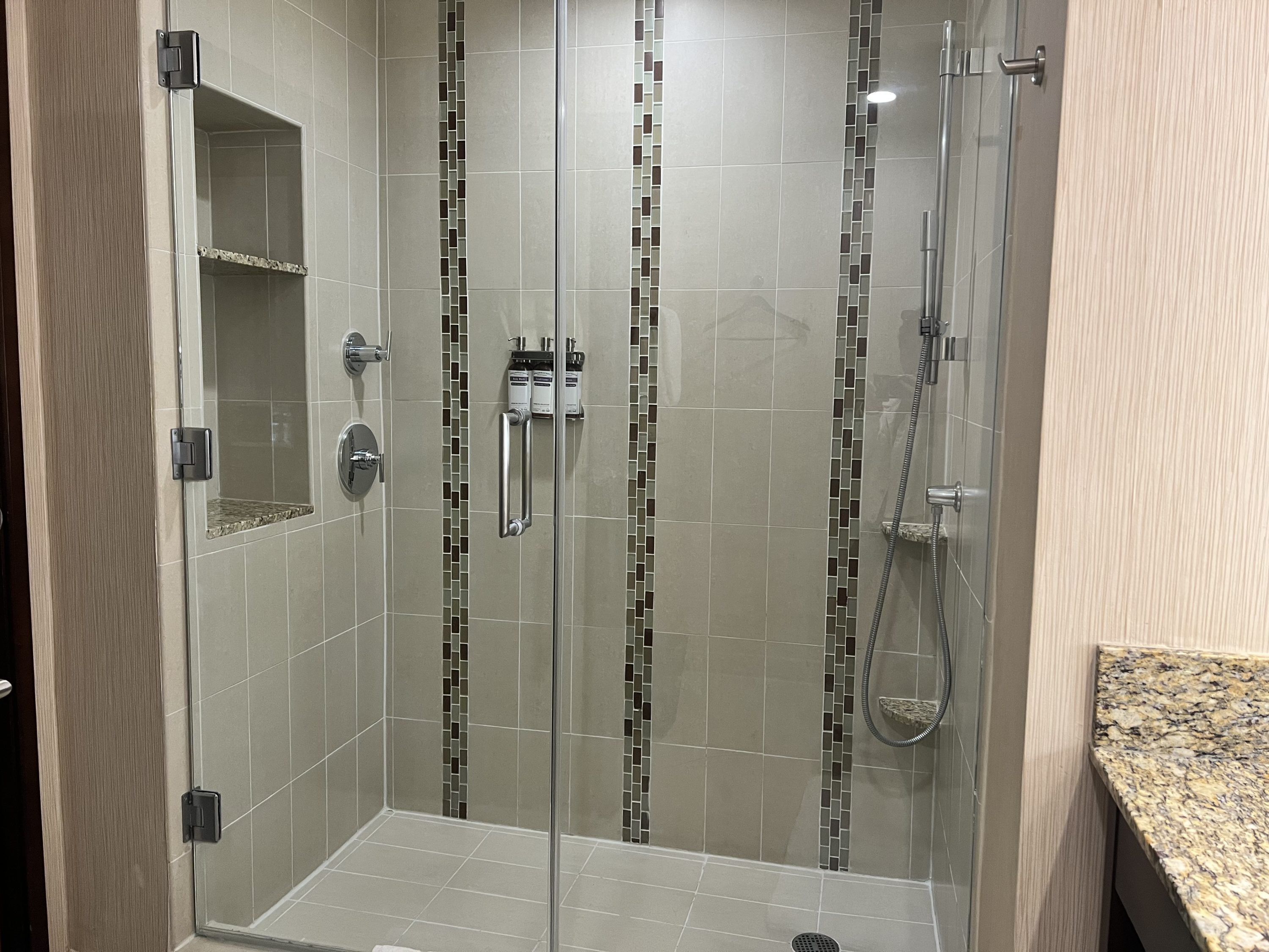 Hyatt Regency Gainey Ranch Glass Shower