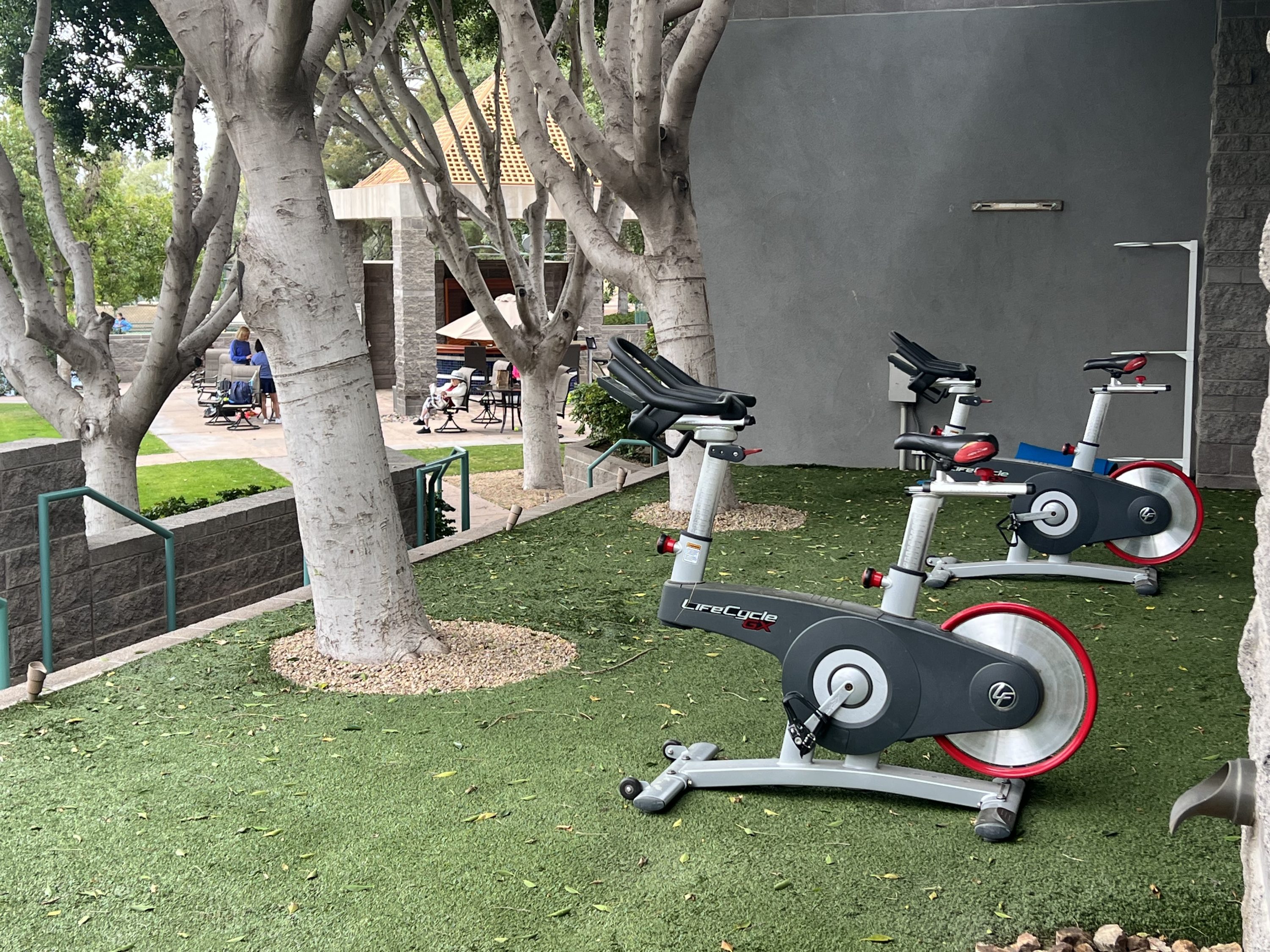 Hyatt Regency Gainey Ranch Outdoor Spin Bikes